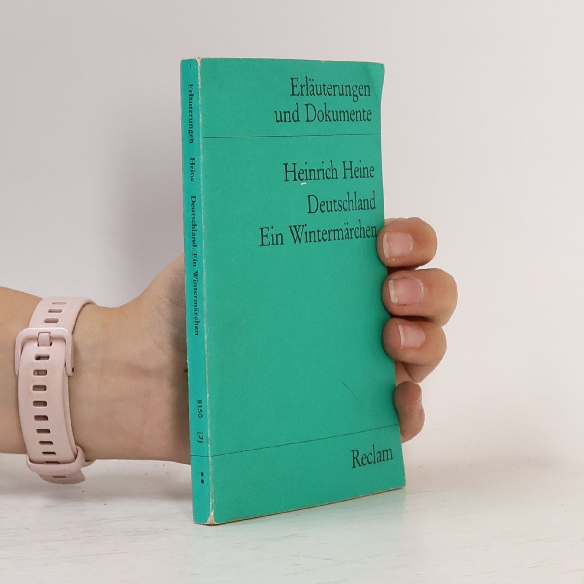 Werner Bellmann Heinrich Heine, Deutschland, ein Wintermärchen