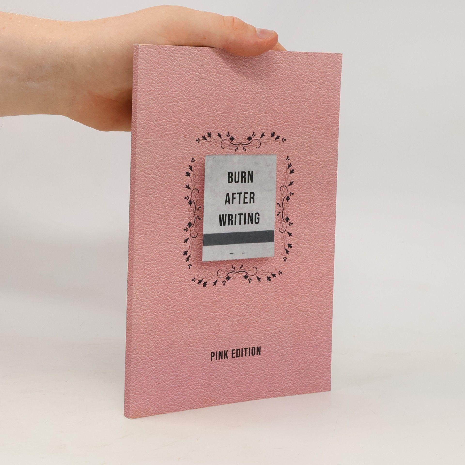 Burn After Writing Journal For Women