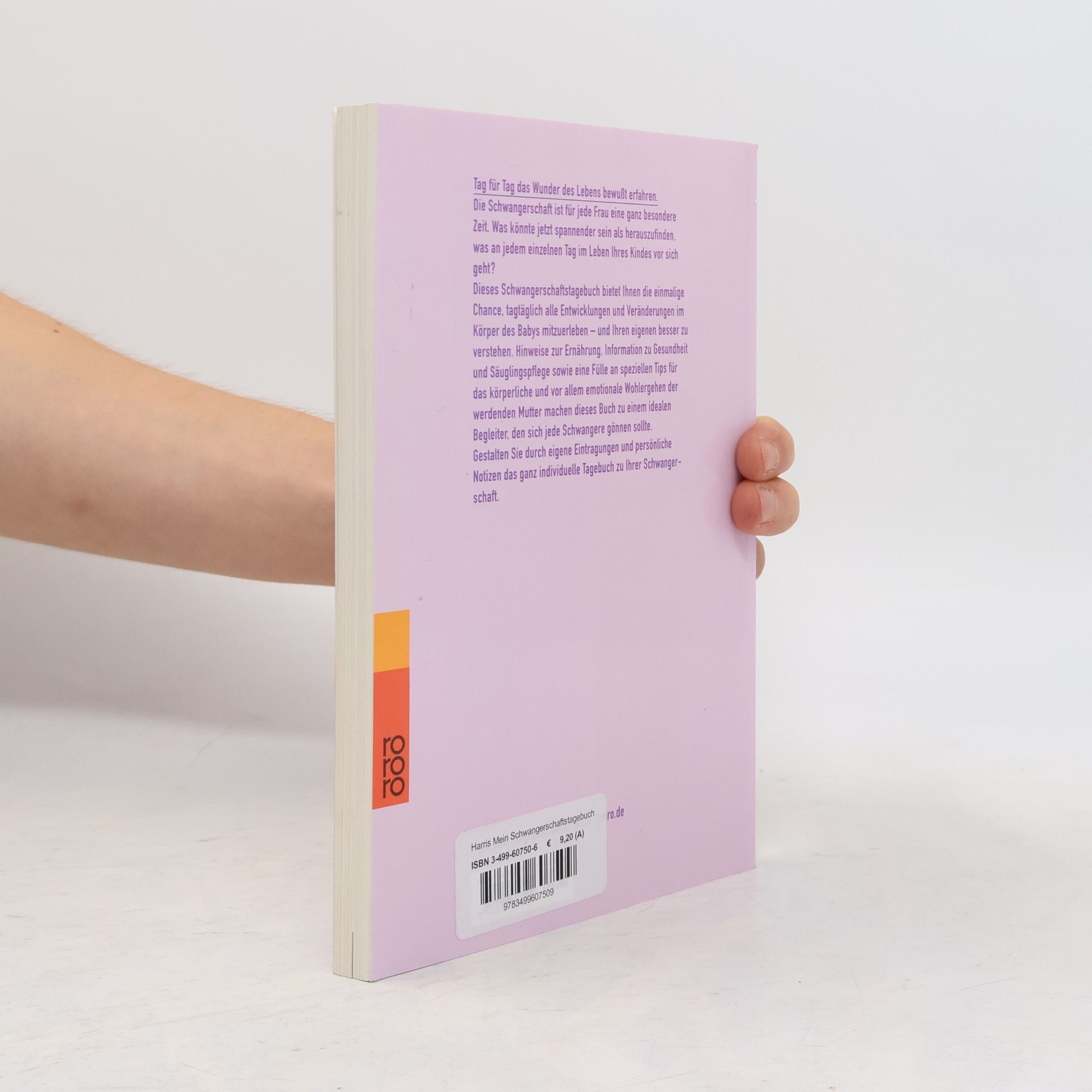 A. Christine Harris Mein Schwangerschaftstagebuch