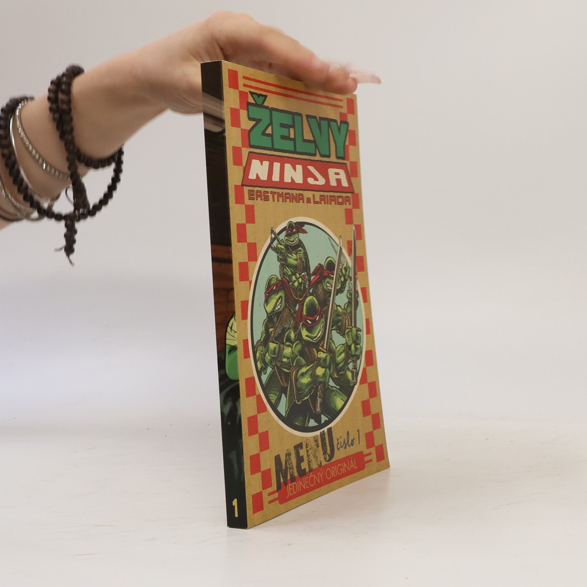 Kevin B. Eastman Želvy Ninja. Menu číslo 1