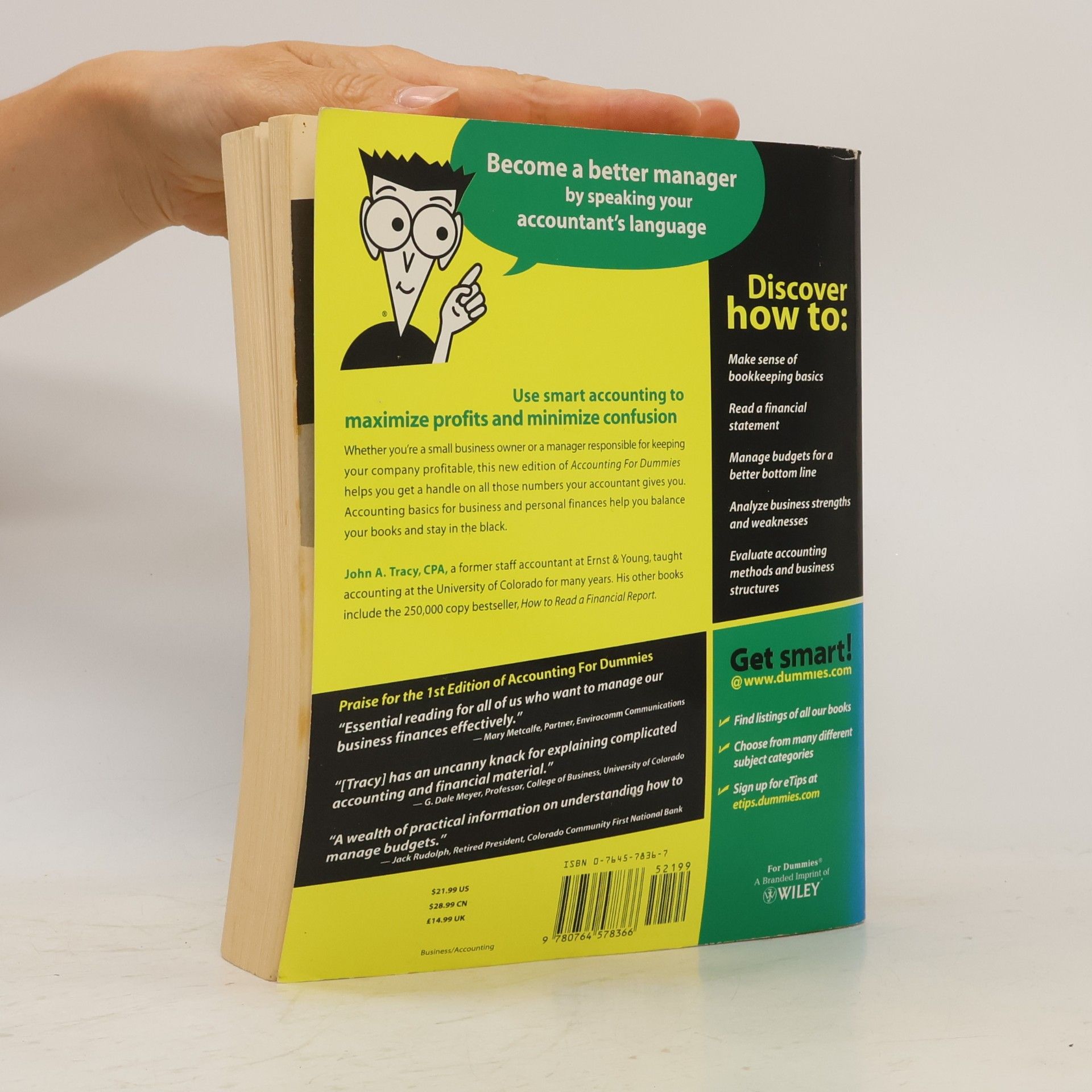 John A. Tracy Accounting For Dummies - 3rd Edition