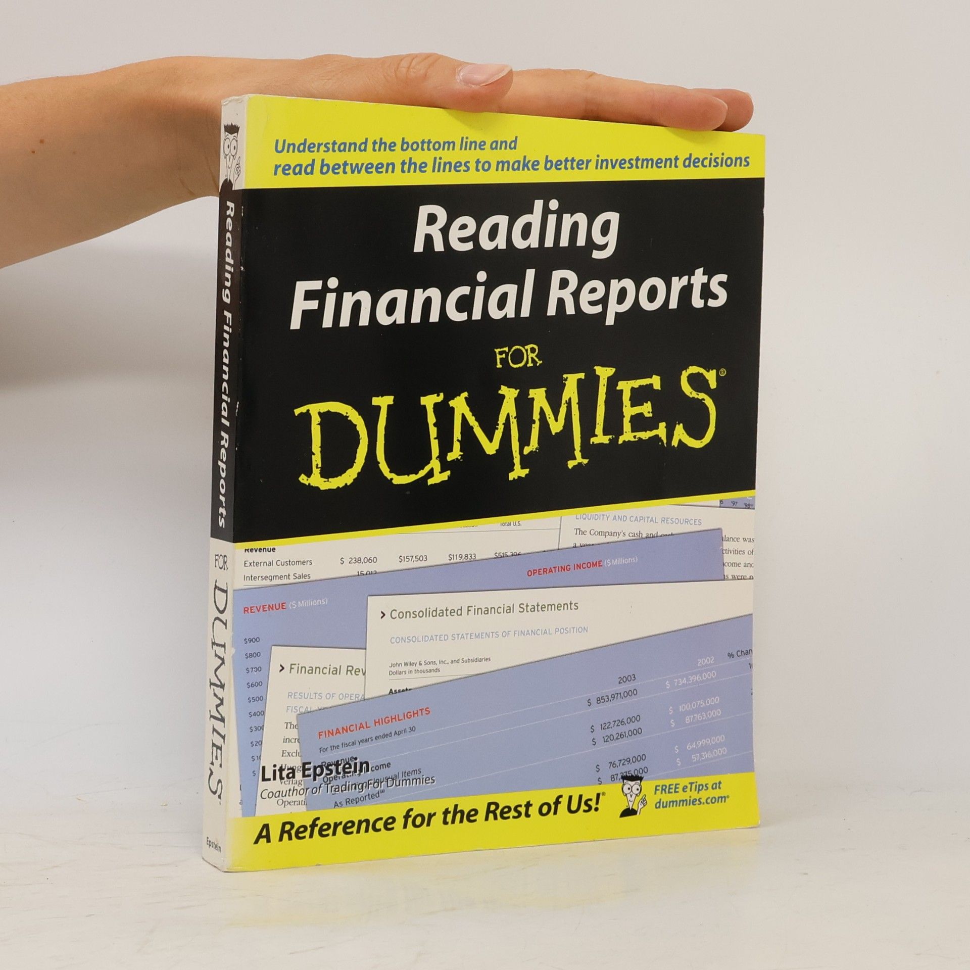 Lita Epstein Reading Financial Reports For Dummies