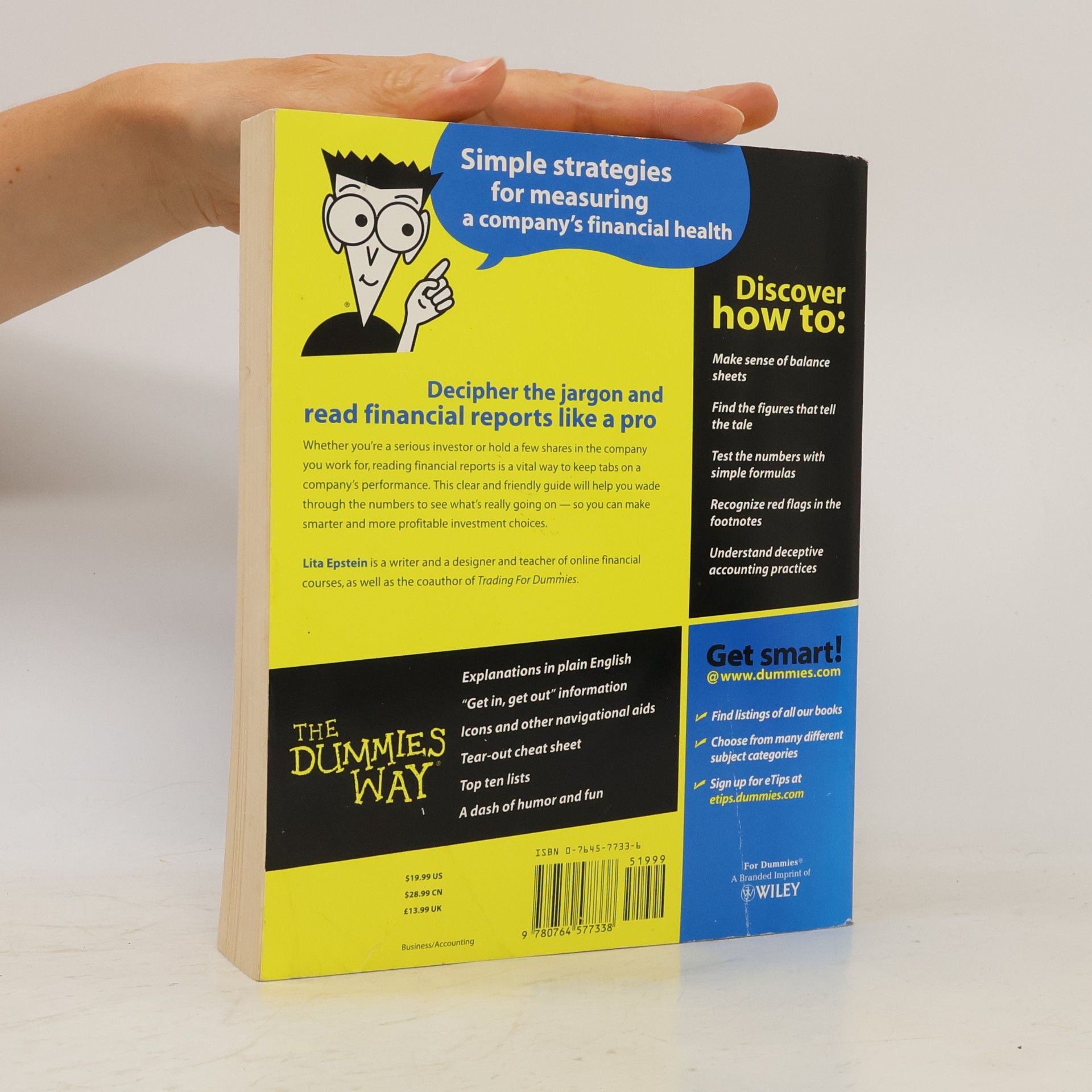 Lita Epstein Reading Financial Reports For Dummies