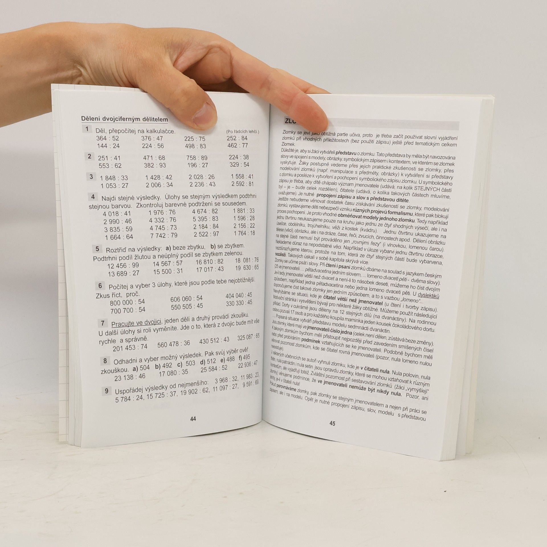 Michaela Kaslová Sbírka úloh z matematiky pro 4. a 5. ročník základní školy