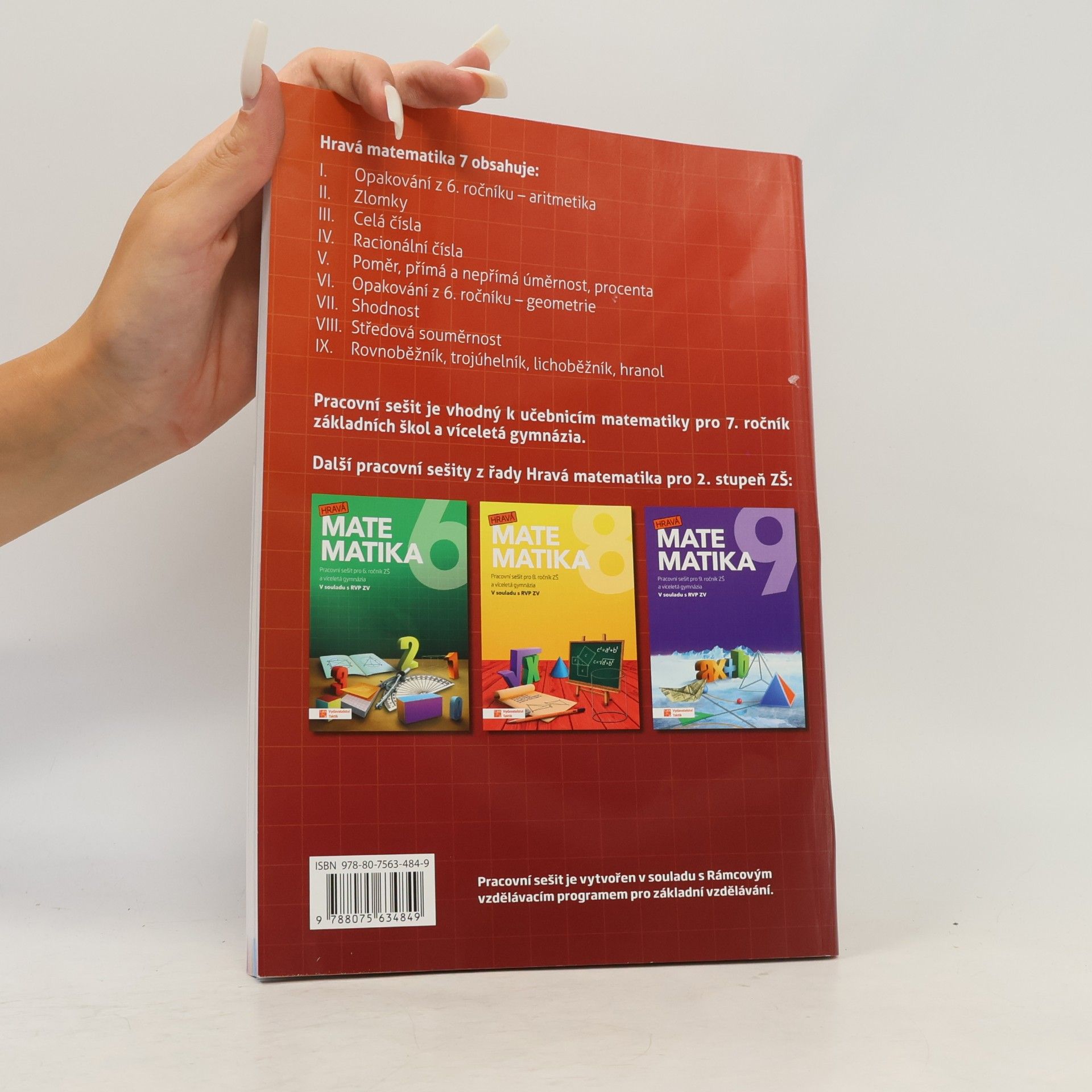 Various authors Hravá matematika 7 - Pracovní sešit