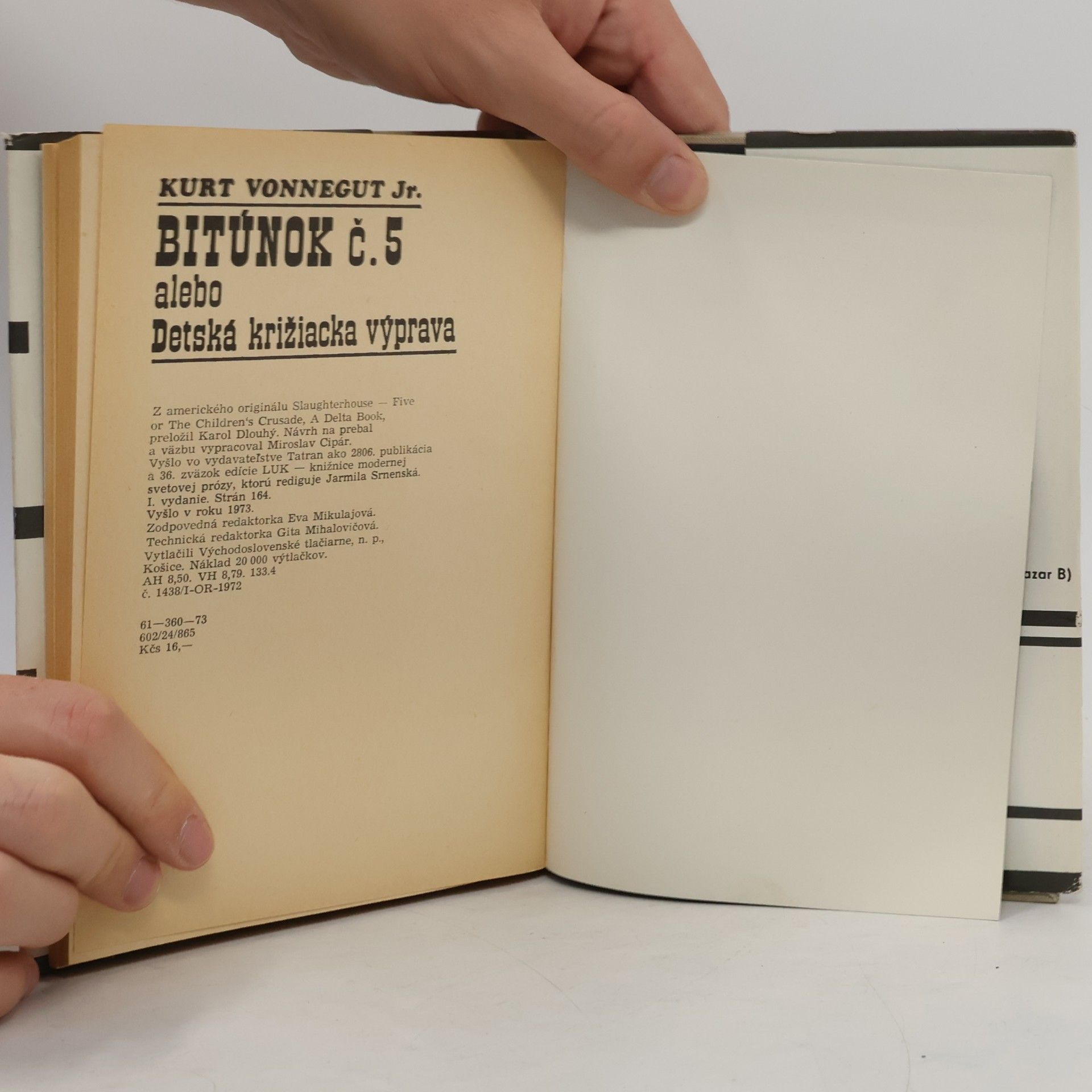 Kurt Vonnegut Bitúnok č. 5 alebo Detská križiacka výprava