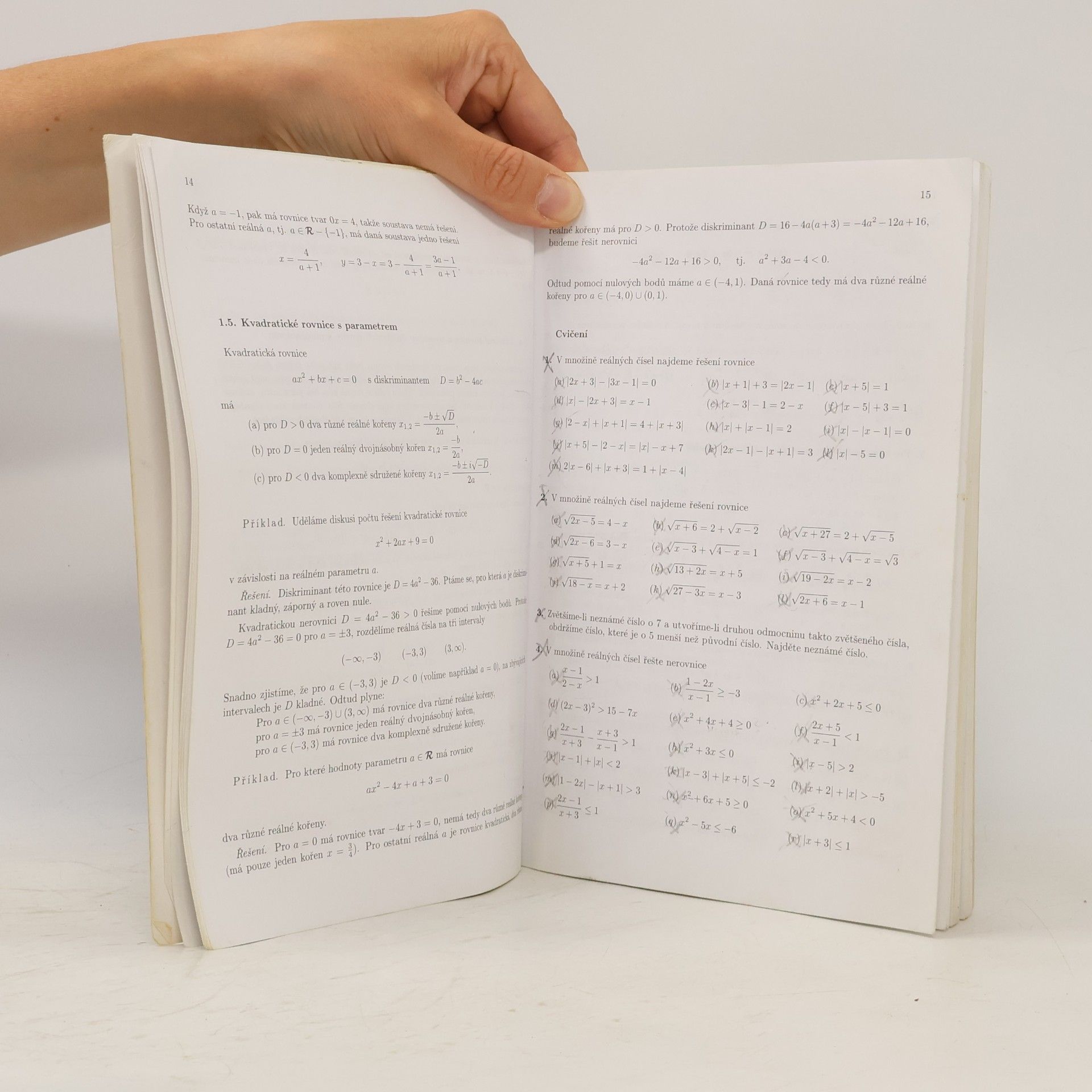 Jindřich Klůfa Matematika k přijímacím zkouškám na Vysokou školu ekonomickou