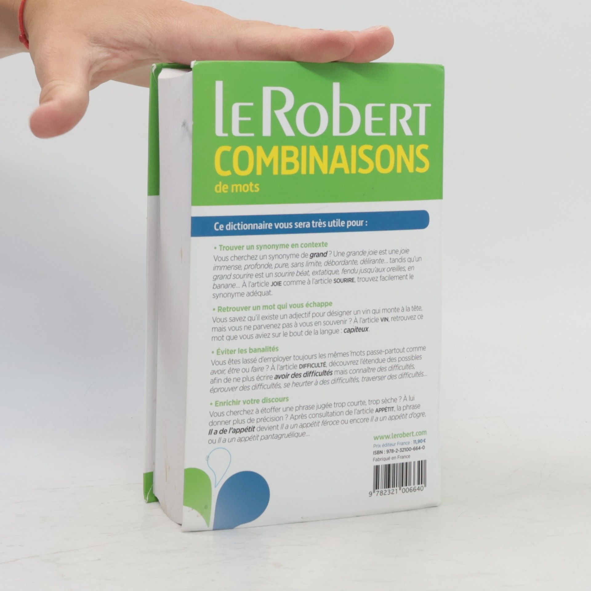Dominique Le Fur Le Robert Dictionnaire des combinaisons de mots (poche)