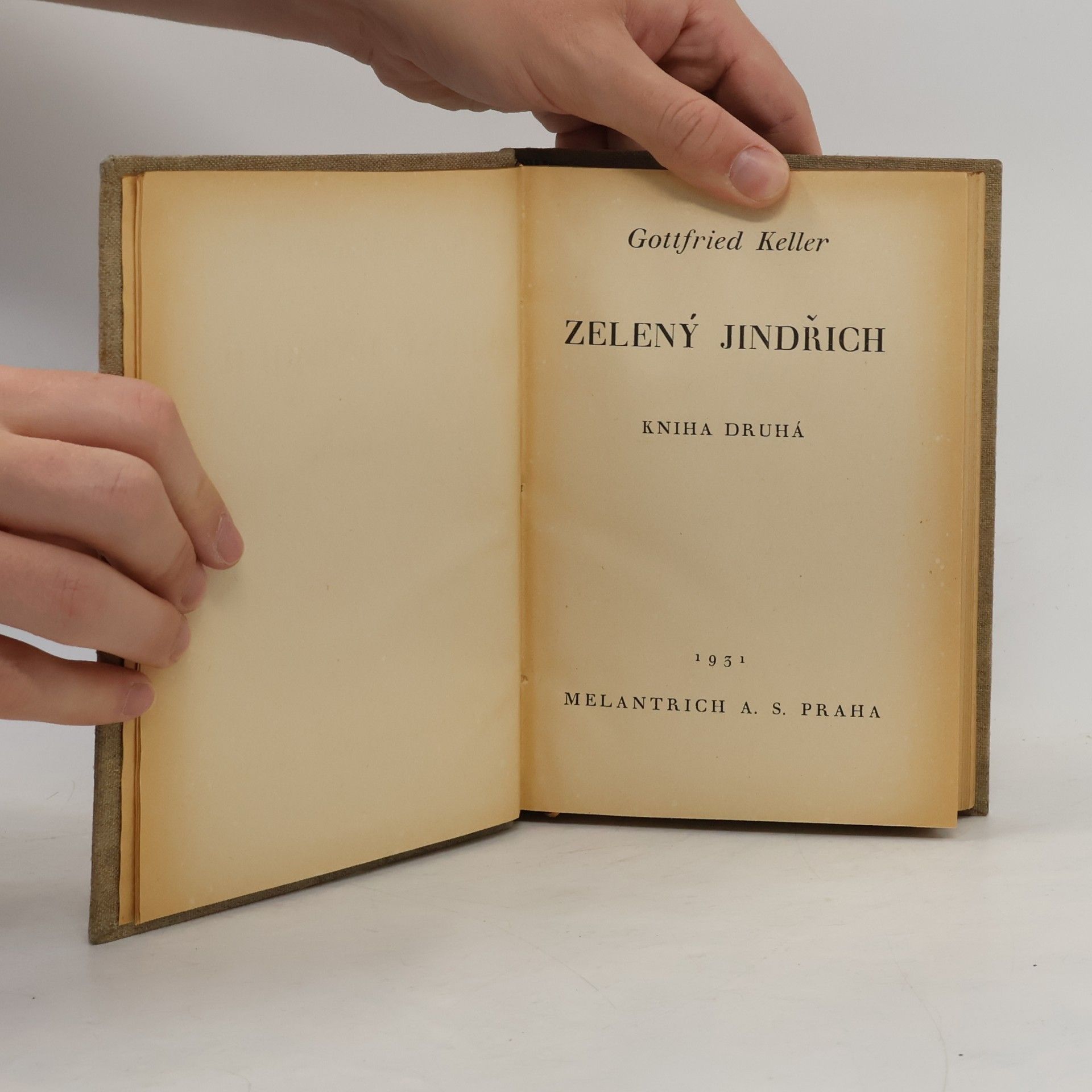 Gottfried Keller Zelený Jindřich 2