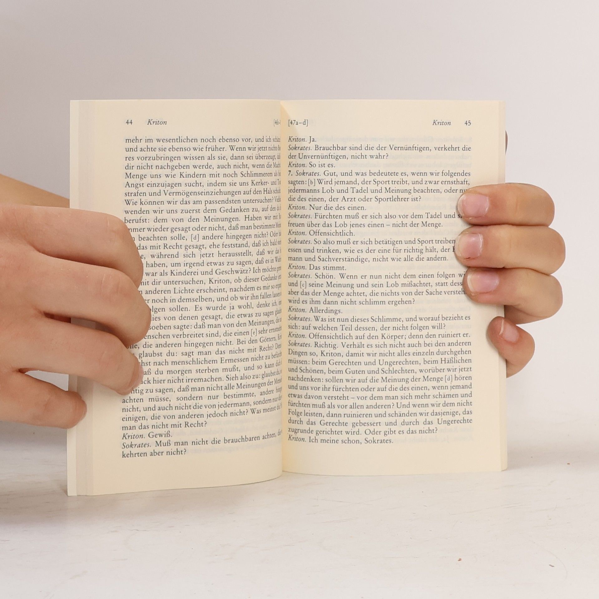 Platon Apologie des Sokrates. Krion