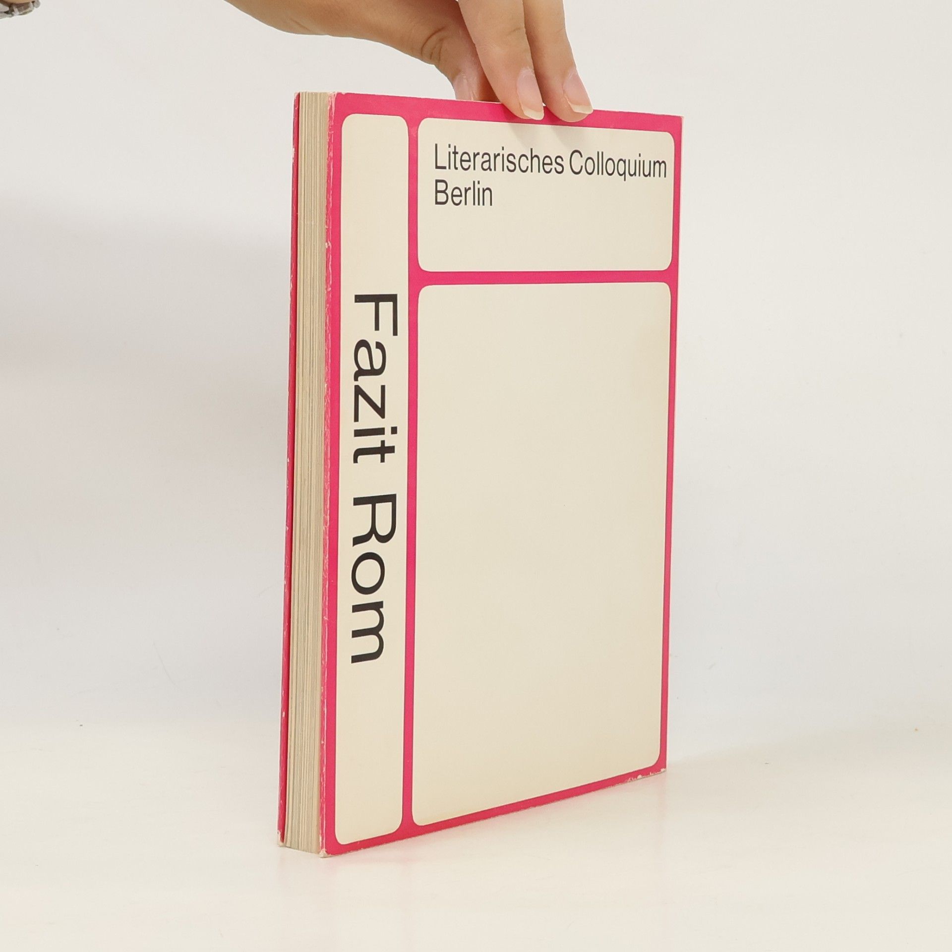 Gerald Bisinger LCB-Editionen - 17: Das literarische Profil von Rom