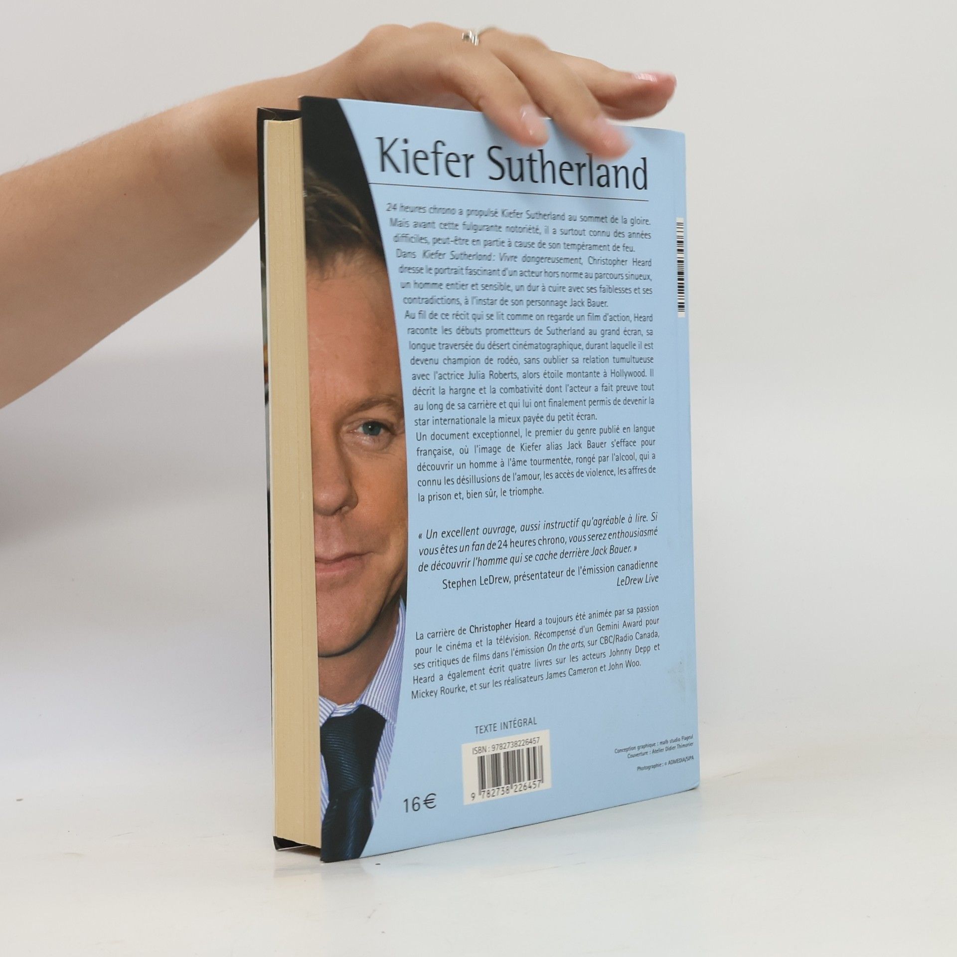 Christopher Heard Kiefer Sutherland vivre dangereusement