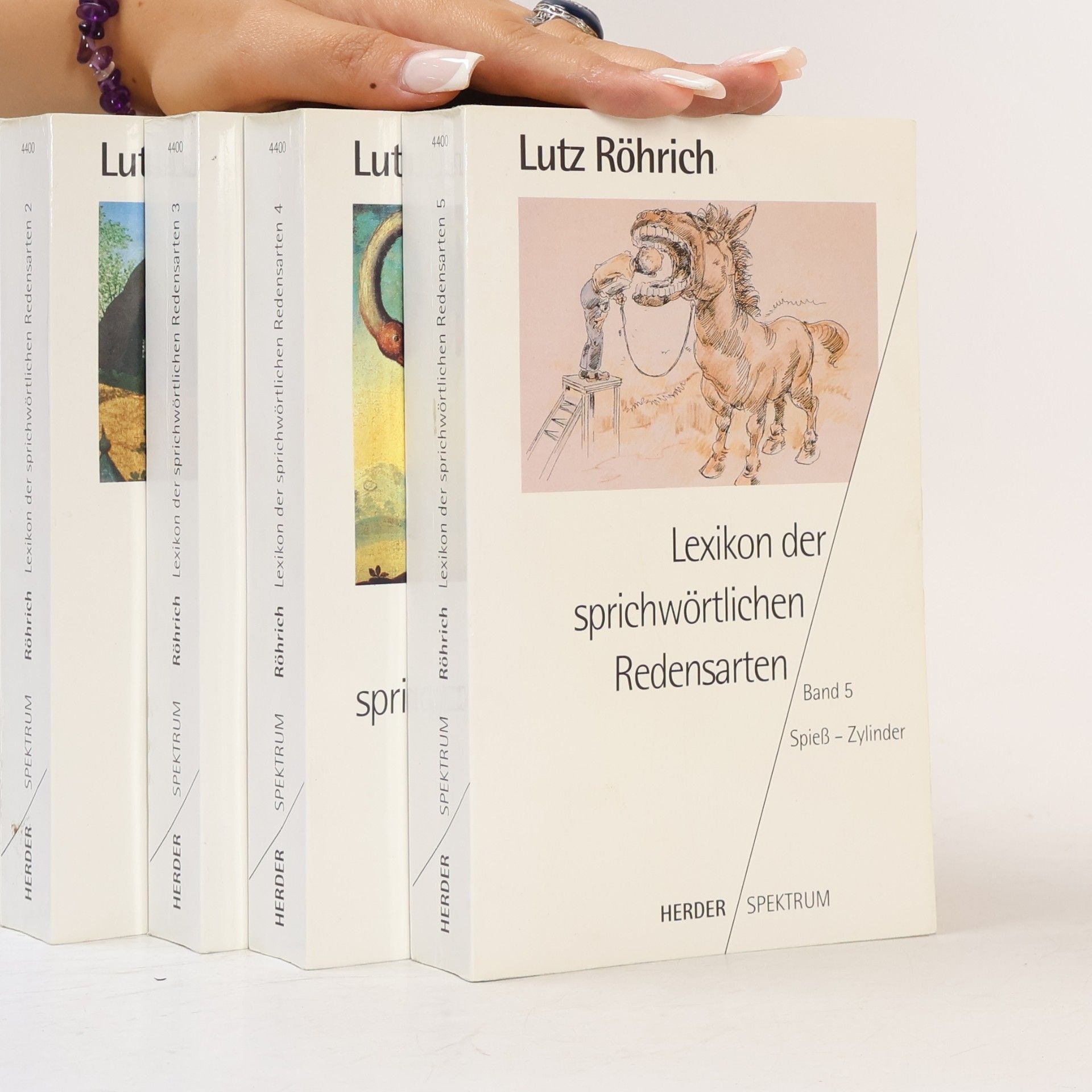 Lutz Röhrich Lexikon der sprichwörtlichen Redensarten