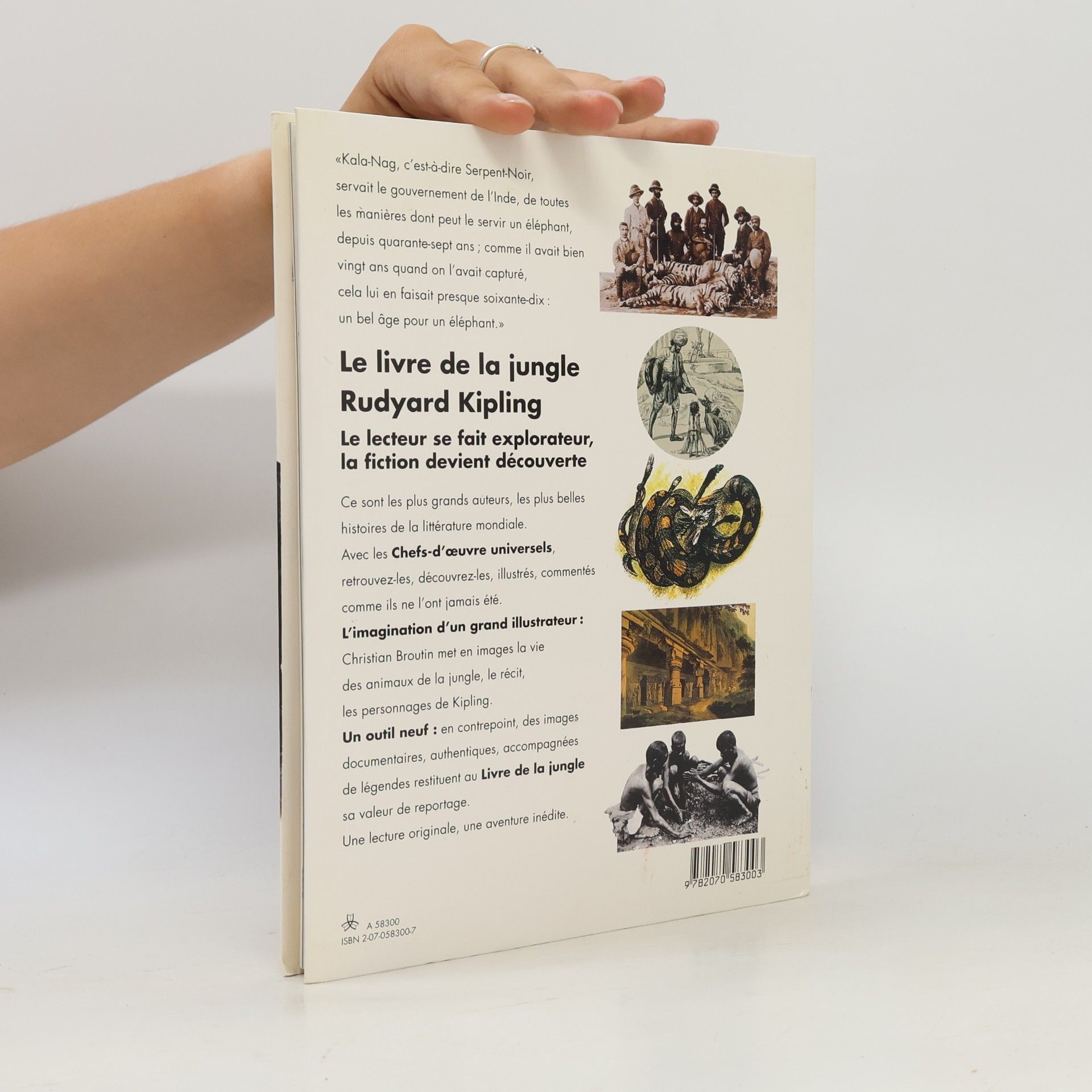 Rudyard Kipling Chefs-d'œuvre universels - 3: Le livre de la jungle