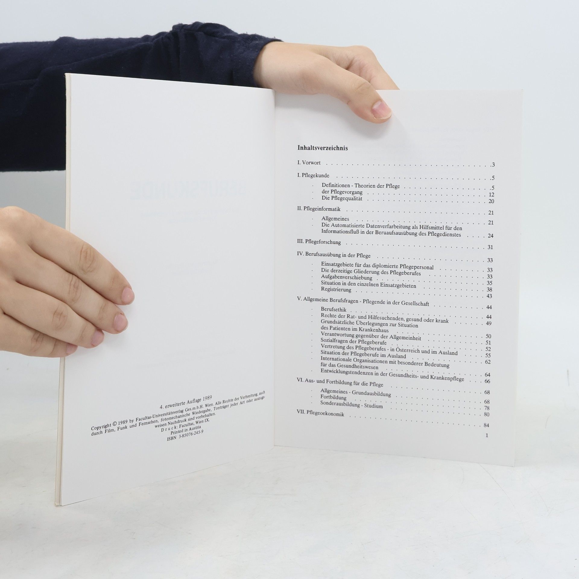 Friederike Dittrich Schriftenreihe Krankenpflege: Berufskunde: Ein Leitfaden für die Aus- und Fortbildung in den Pflegeberufen