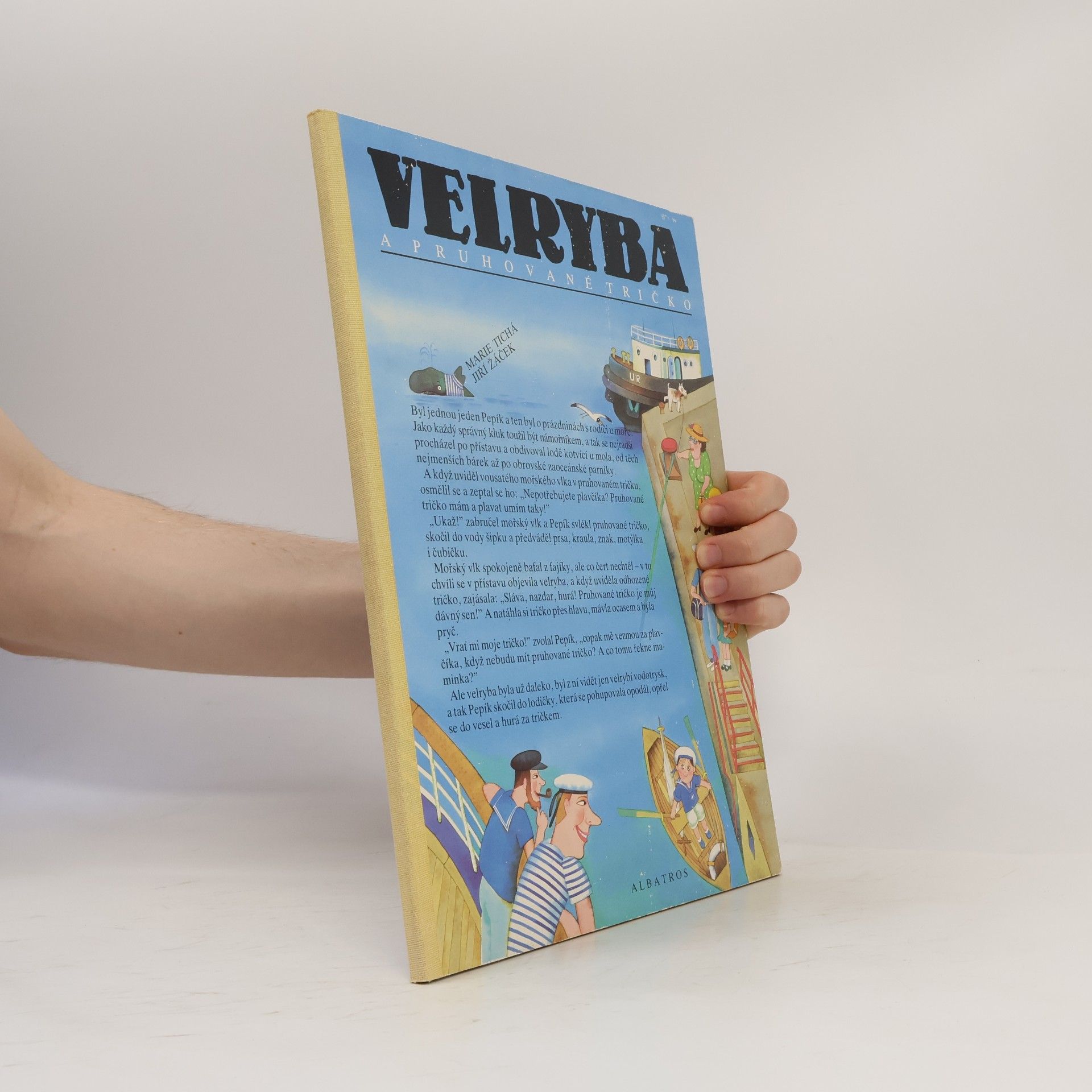 Jiří Žáček Velryba a pruhované tričko