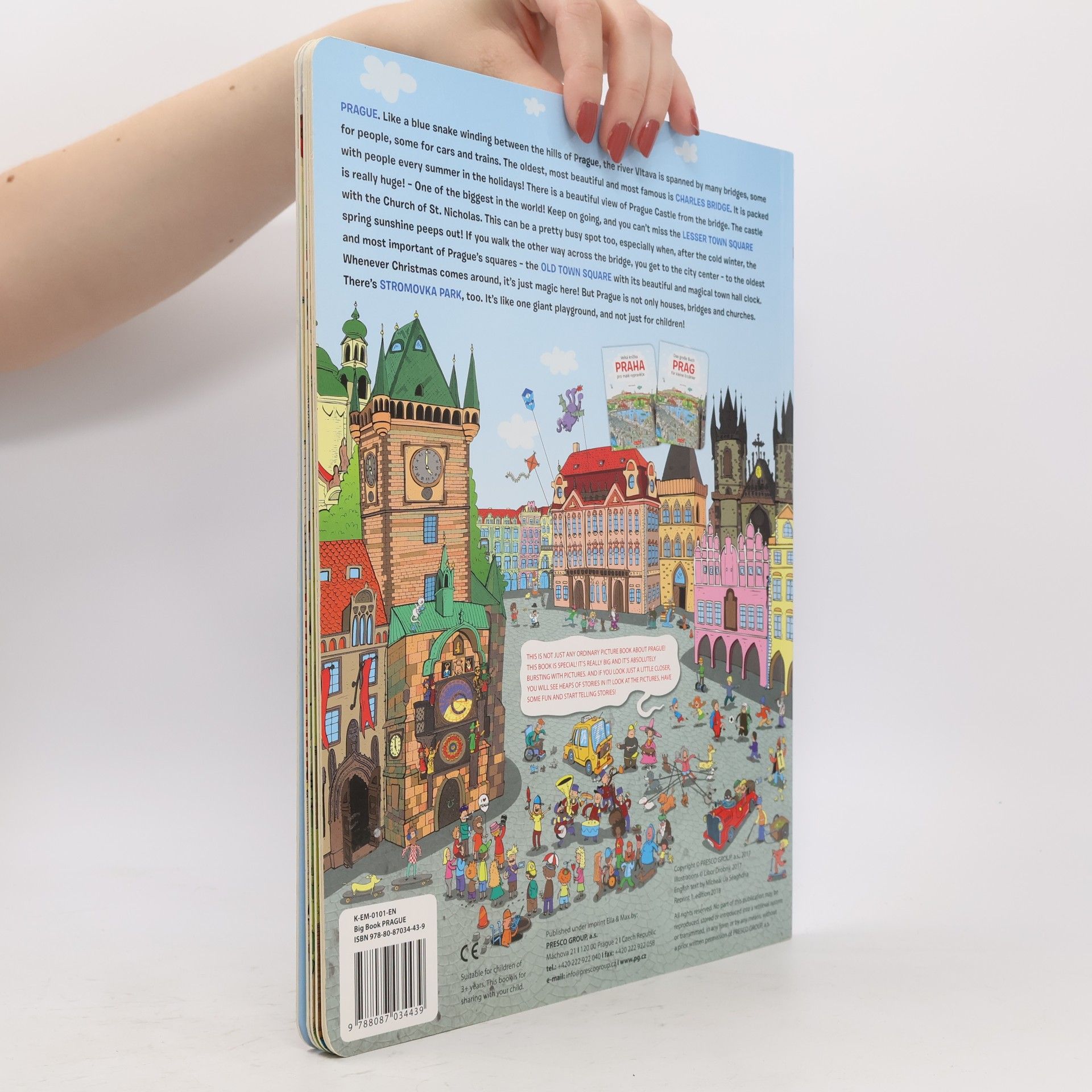 Libor Drobný The big book of Prague for little storytellers
