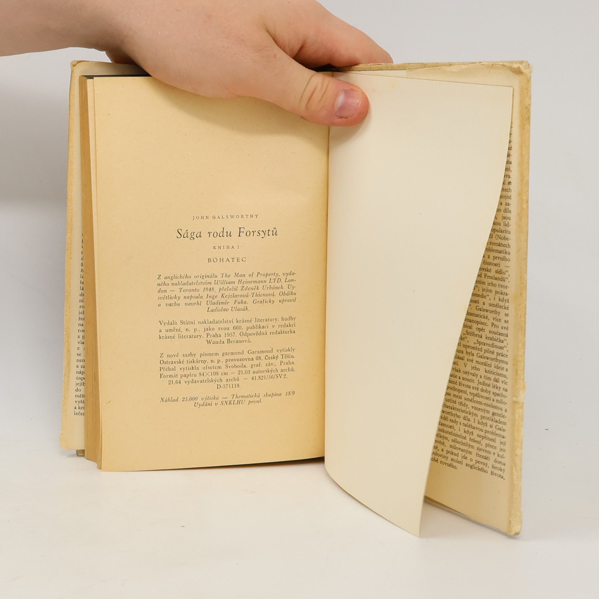 John Galsworthy Sága rodu Forsytů I. Bohatec