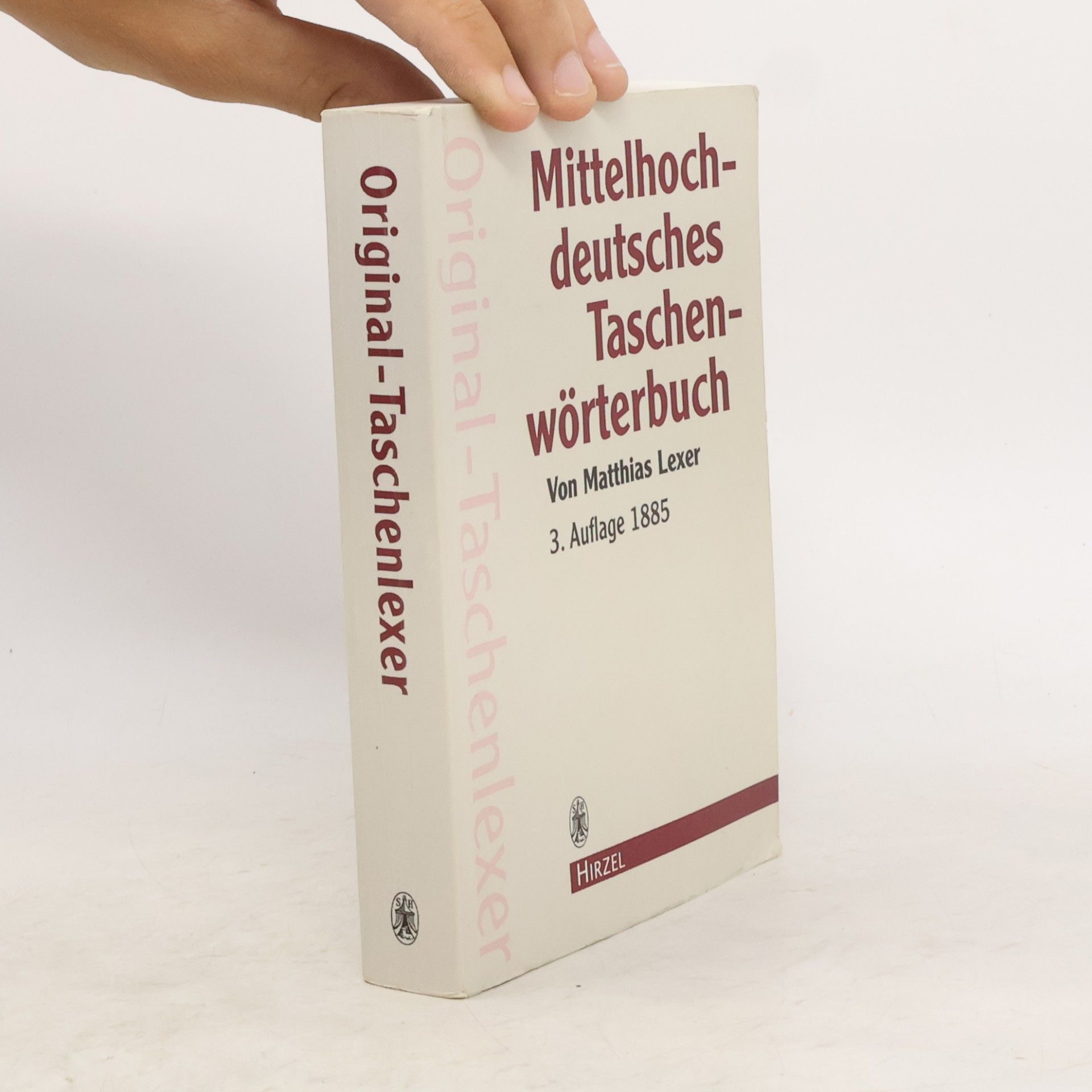 Matthias von Lexer Mittelhochdeutsches Taschenwörterbuch