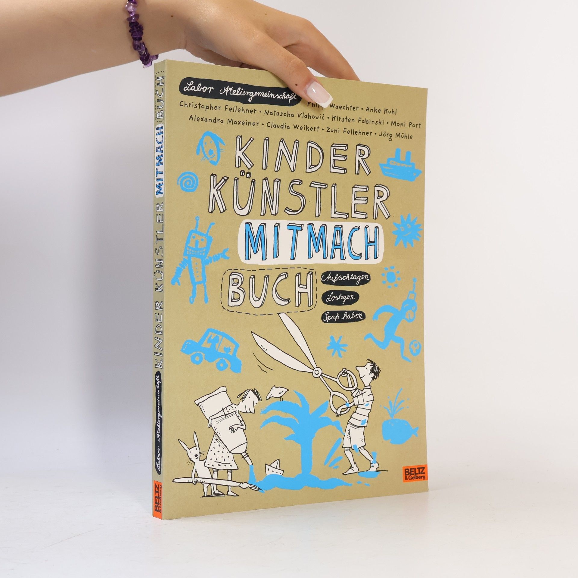 Moni Port Kinder Künstler Mitmachbuch