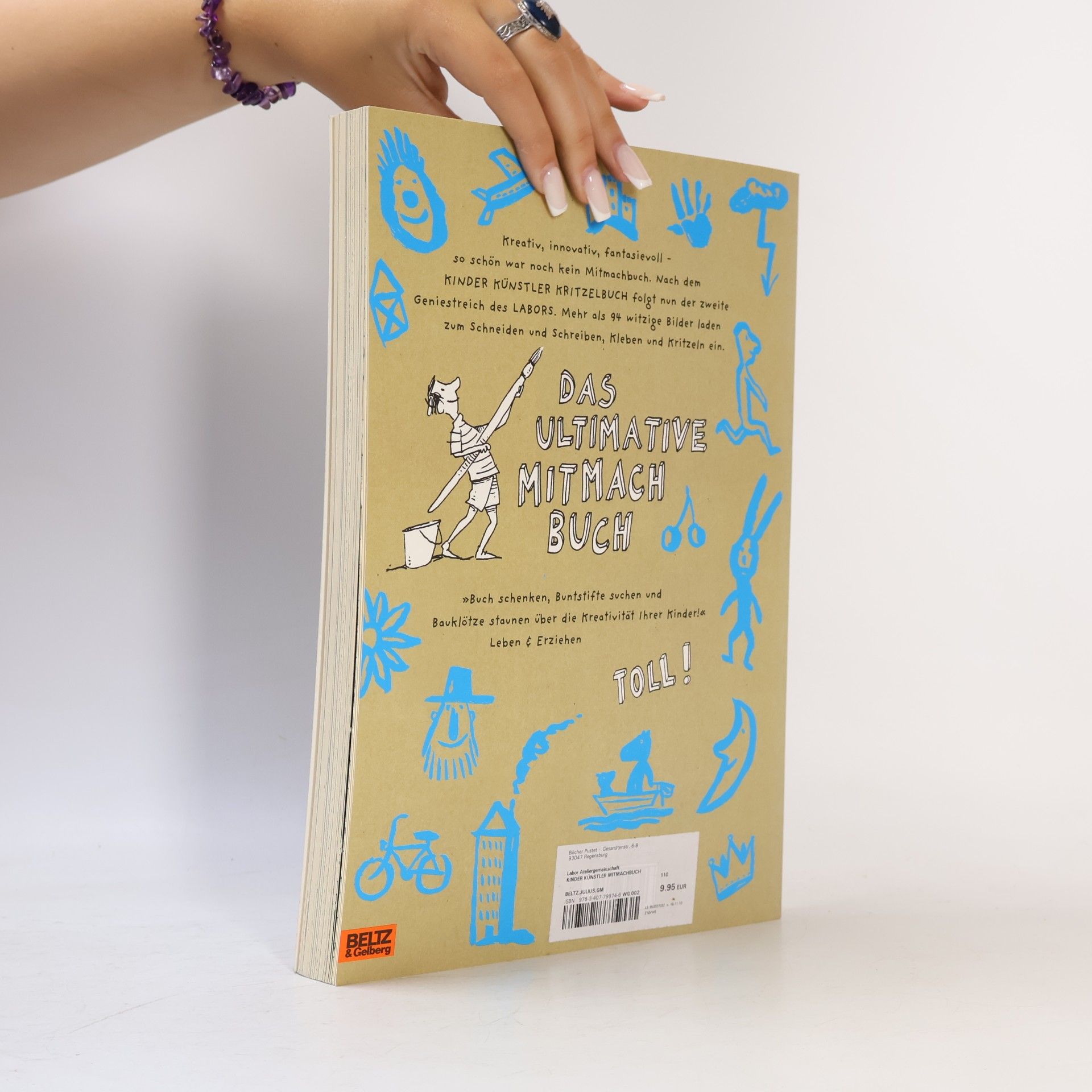 Moni Port Kinder Künstler Mitmachbuch