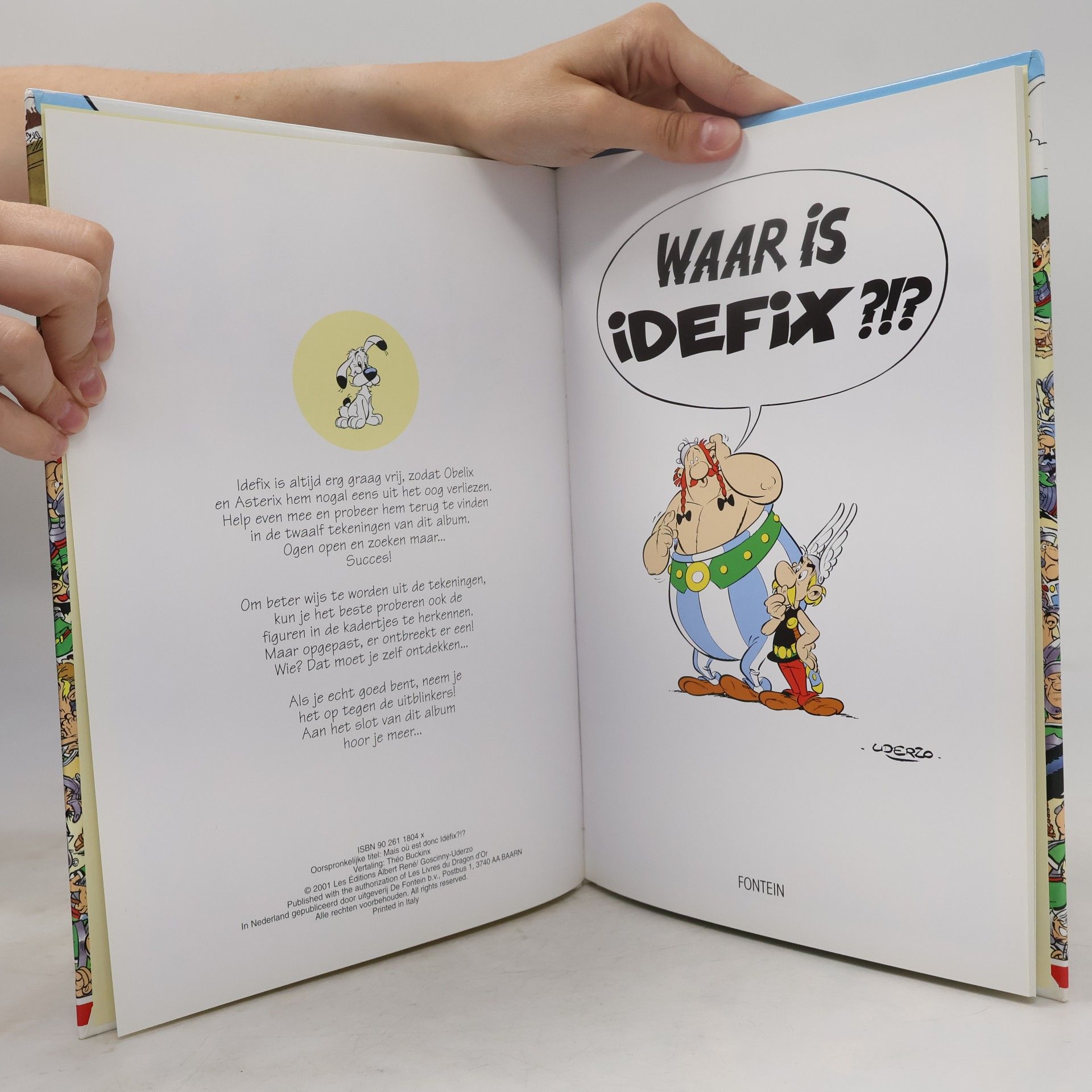 Goscinny-Uderzo Waar is Idefix ?!?