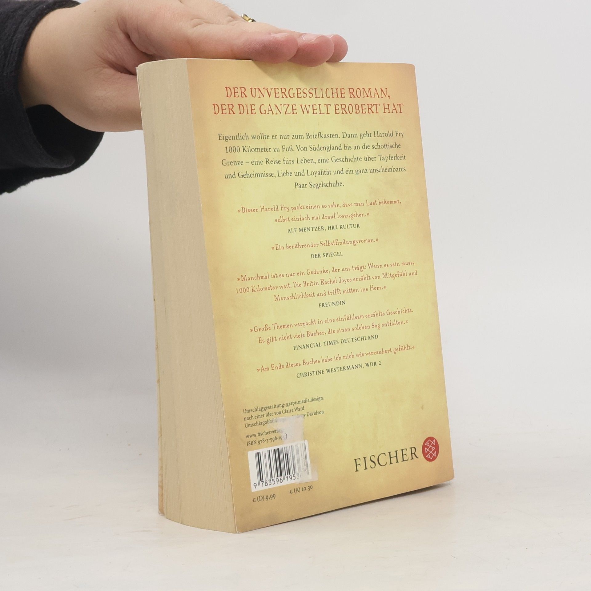 Rachel Joyce Die unwahrscheinliche Pilgerreise des Harold Fry