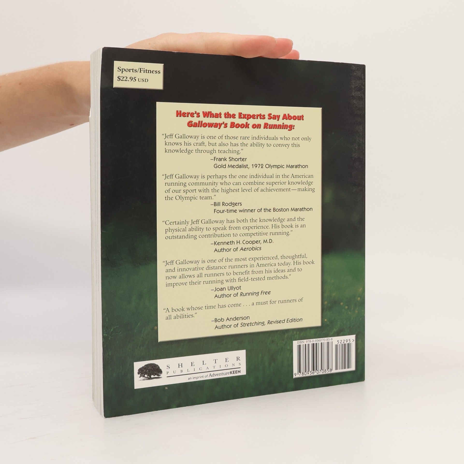 Jeff Galloway Galloway's Book on Running: 3rd Edition Revised - Includes Jeff's New Run Walk Run® Training Program
