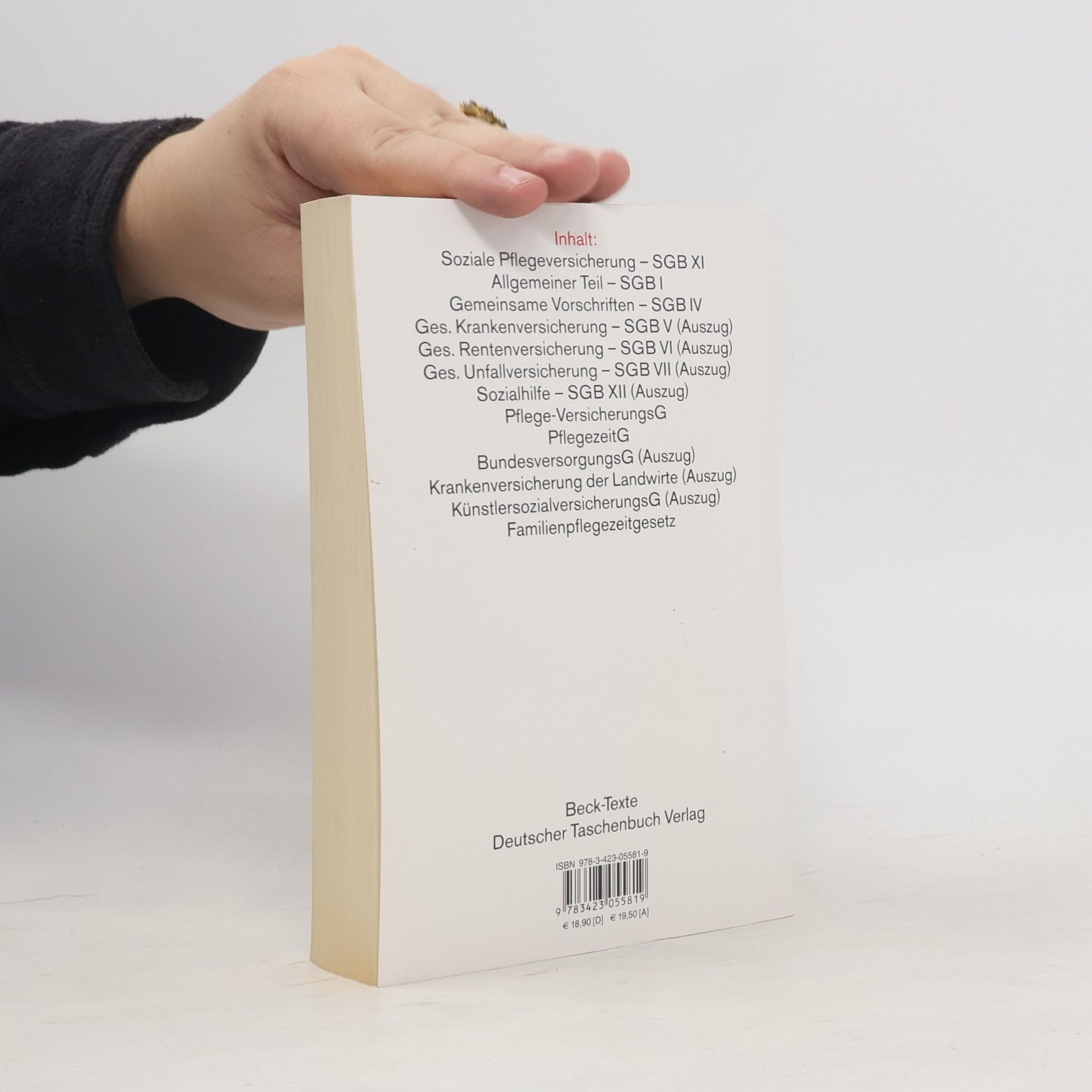 Autorenkollektiv SGB XI, Soziale Pflegeversicherung