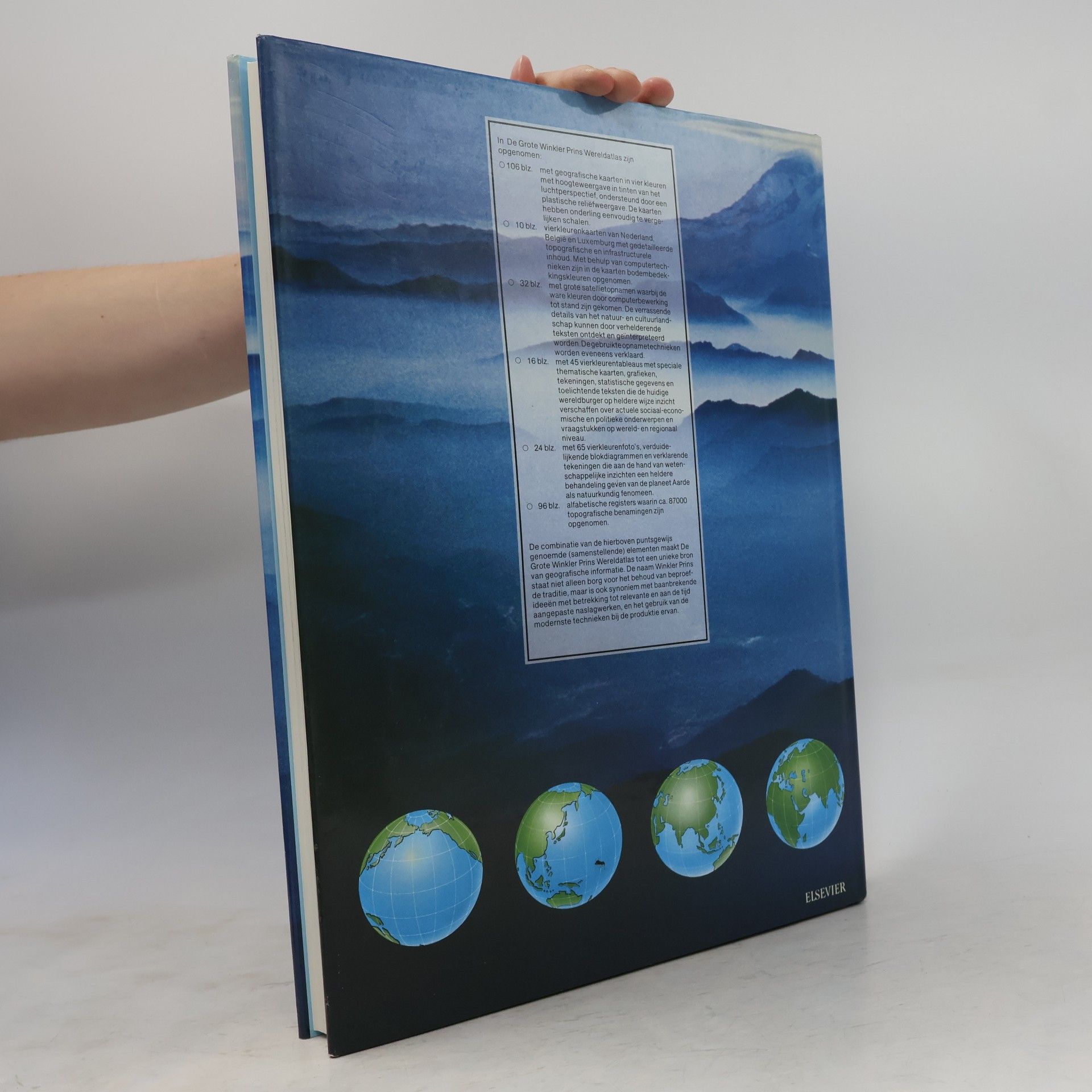 Various authors De grote Winkler Prins Wereldatlas