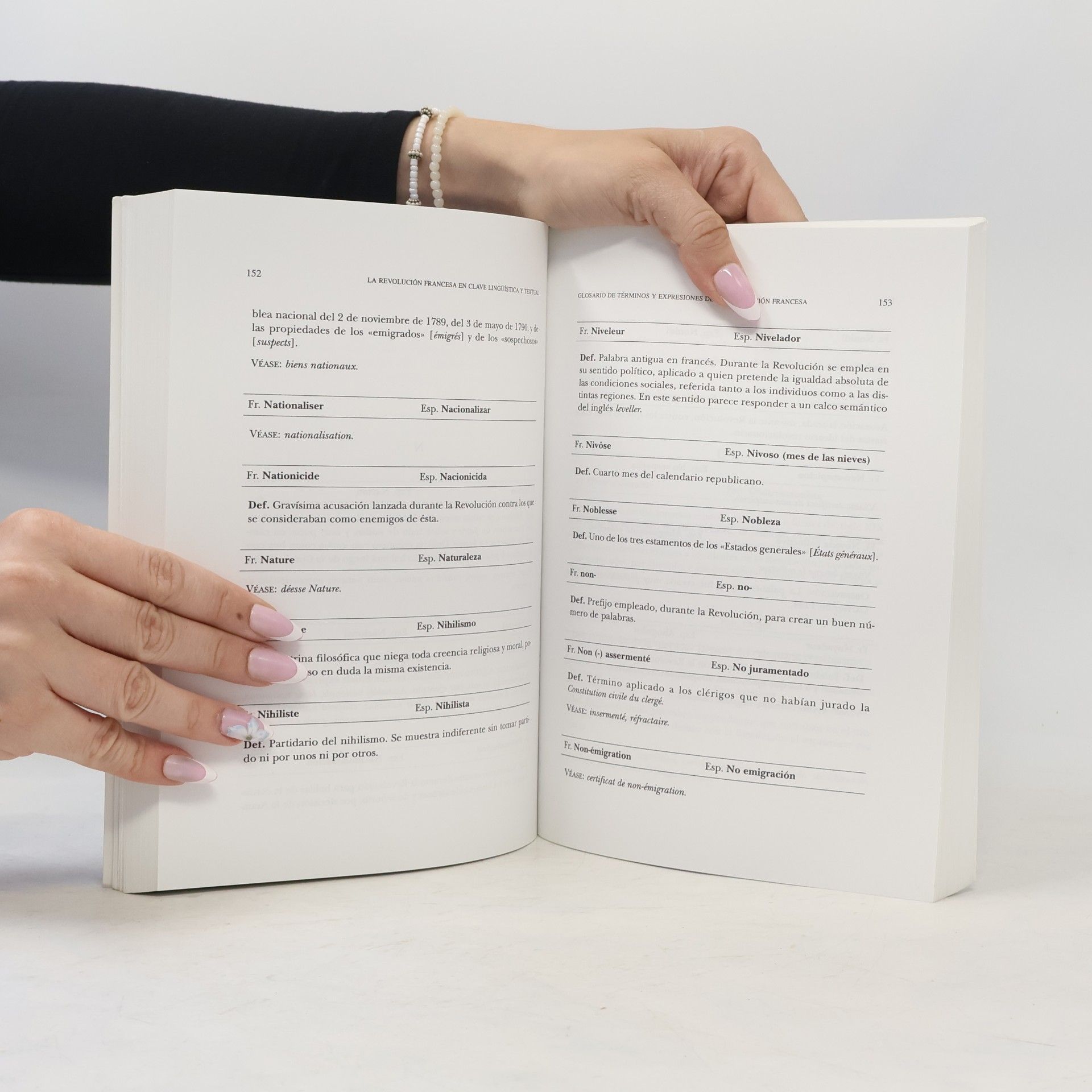 Autorenkollektiv La revolución francesa en clave lingüística y textual