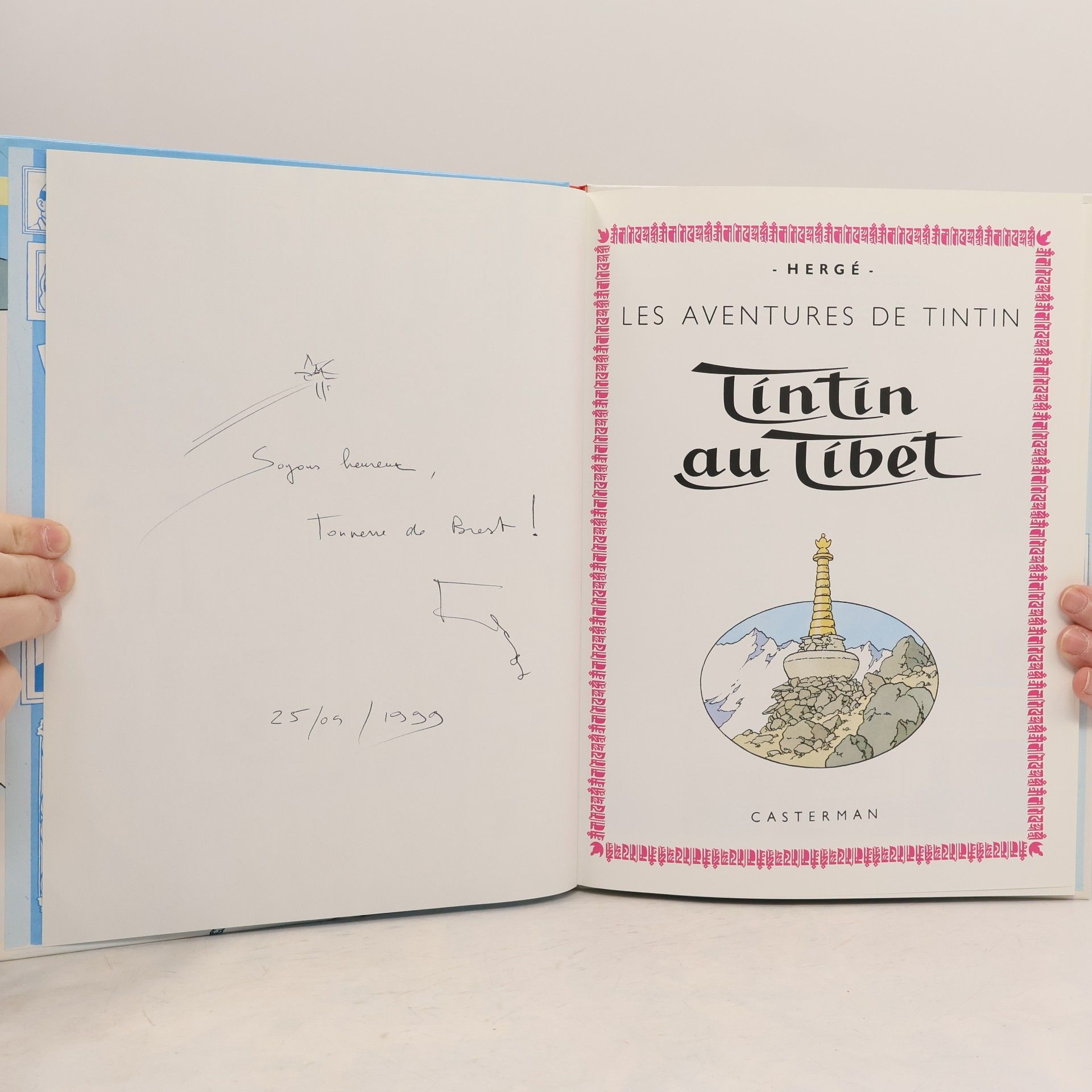 Hergé Tintin au Tibet
