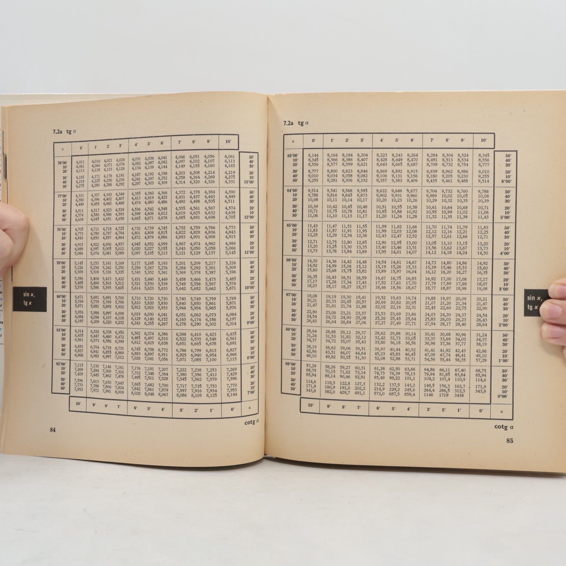 Various authors Matematické, fyzikální a chemické tabulky pro střední školy