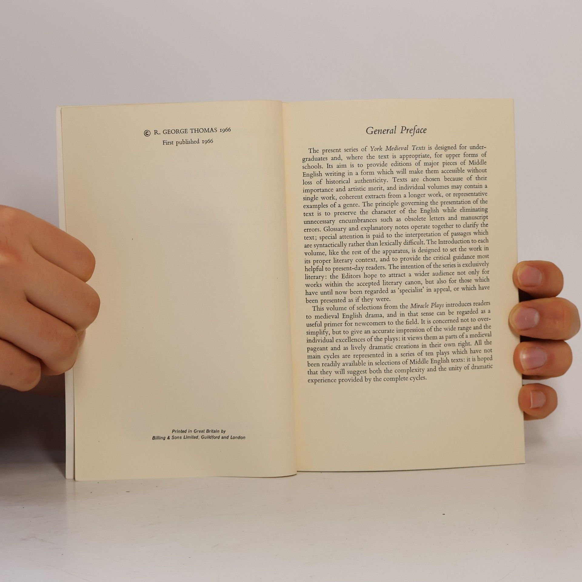 Various authors Ten Miracle Plays