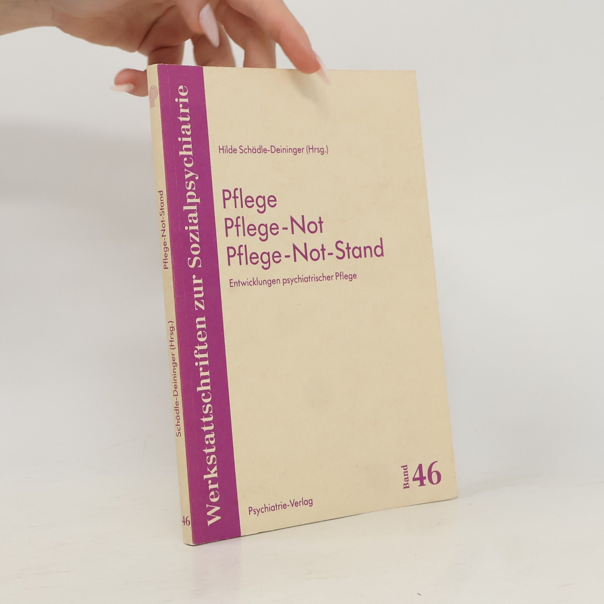 Hilde Schädle-Deininger Pflege, Pflege-Not, Pflege-Not-Stand