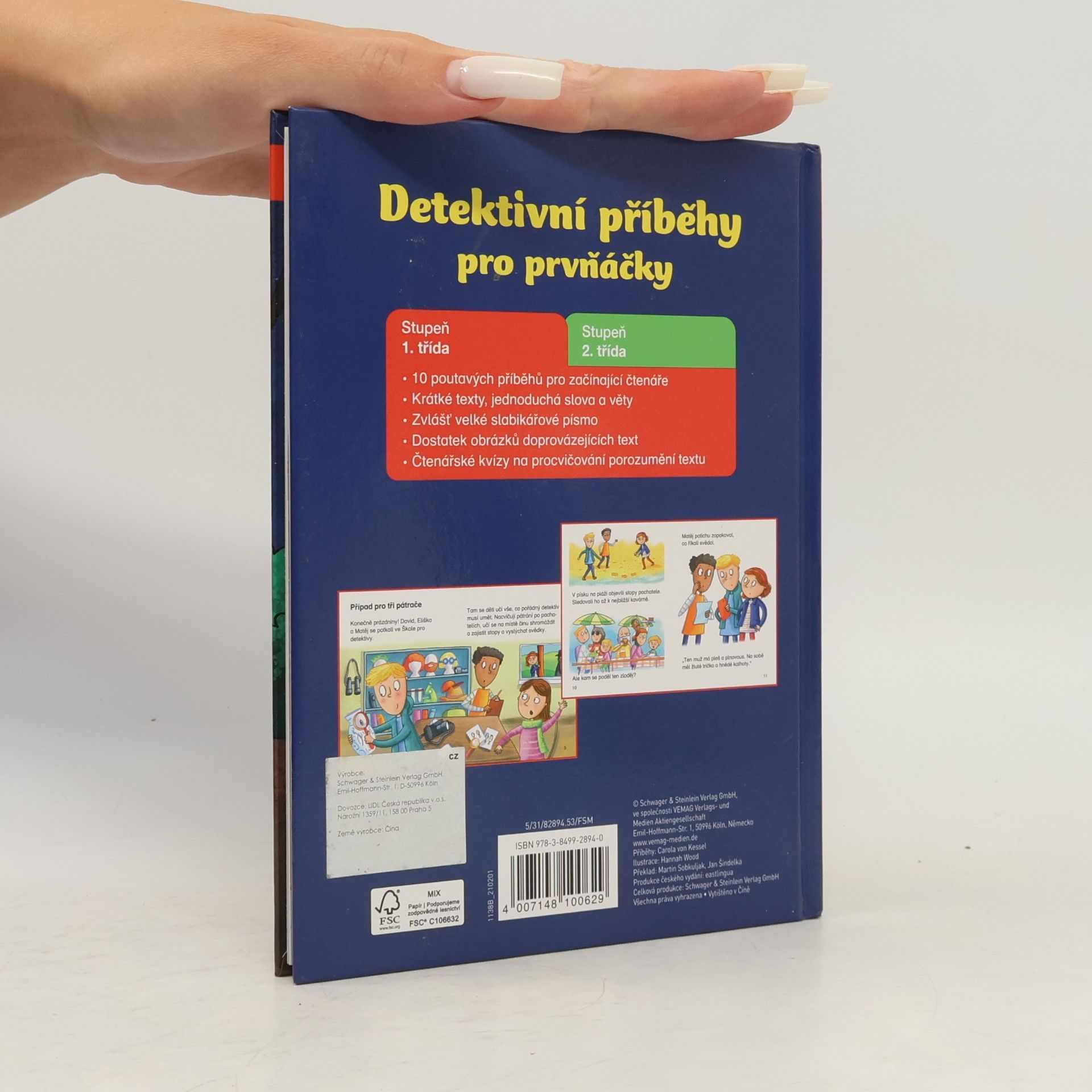 Kolektiv autorů Detektivní příběhy pro prvňáčky