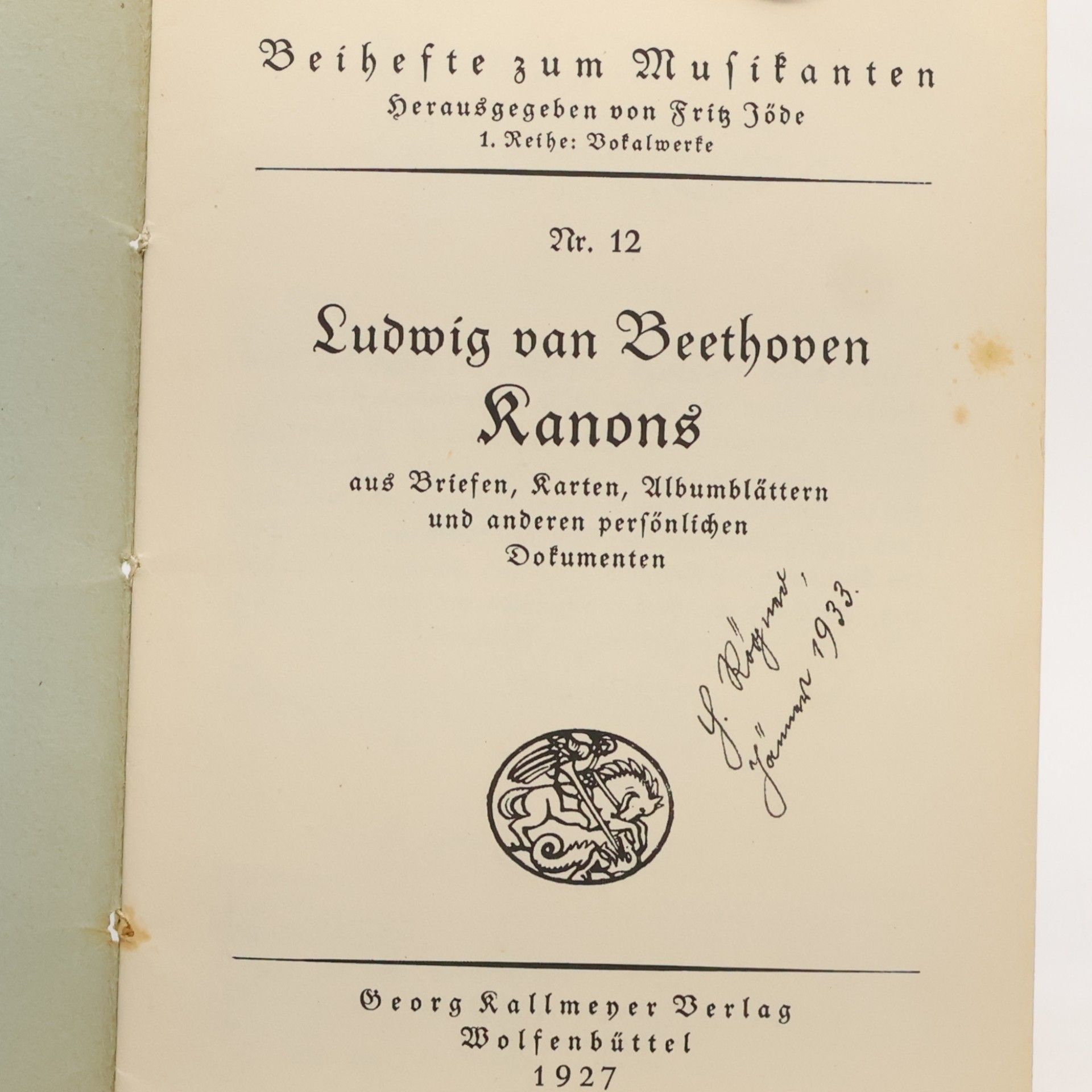 Ludwig van Beethoven Kanons