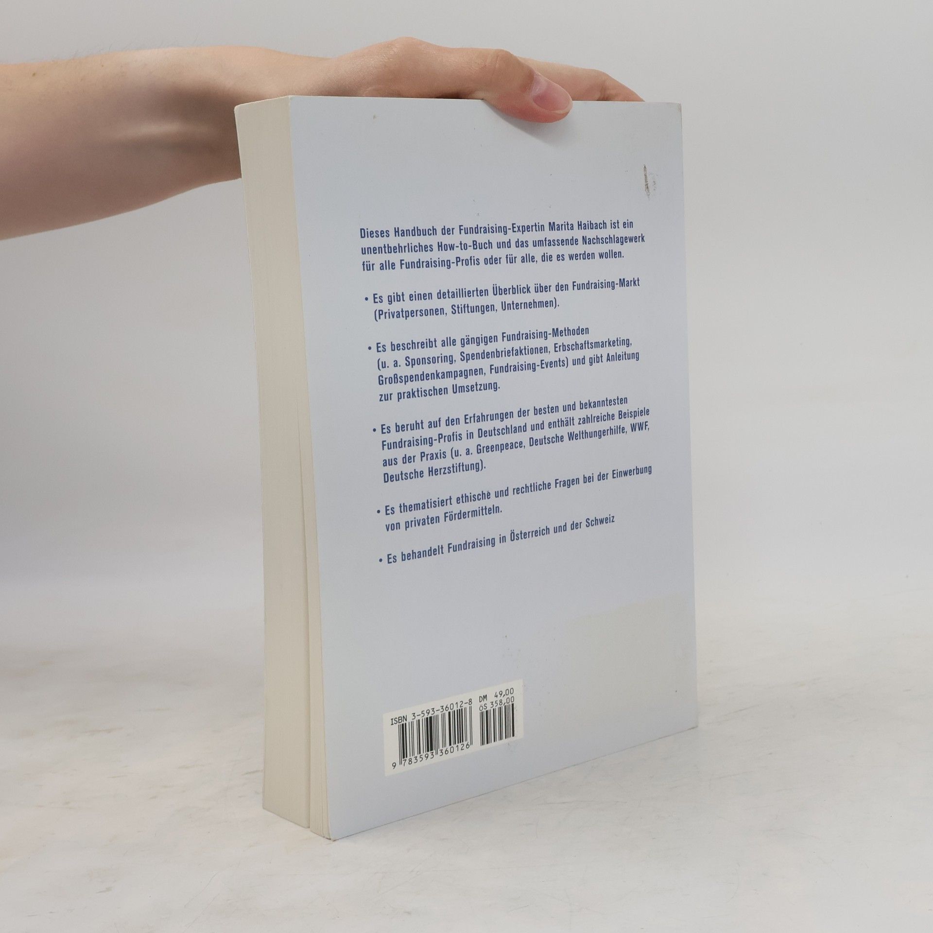 Marita Haibach Handbuch Fundraising