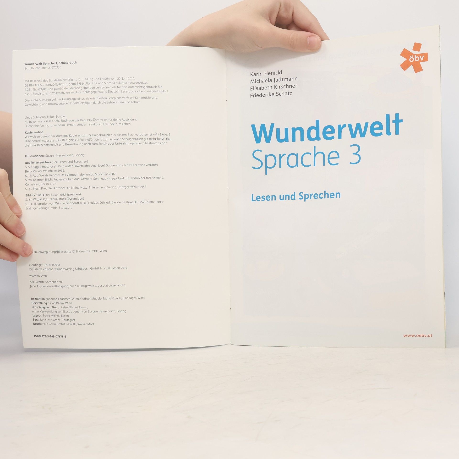 Autorenkollektiv Wunderwelt Sprache 3