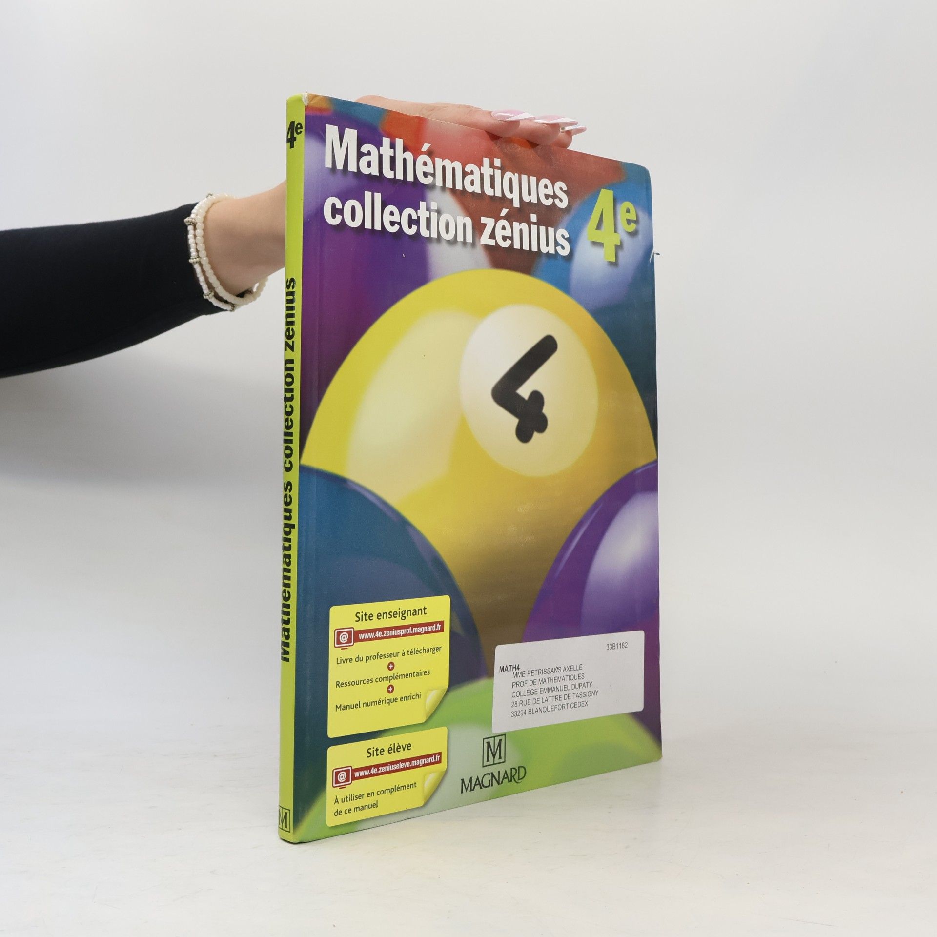 Delphine Aleixandre Mathématiques 4e