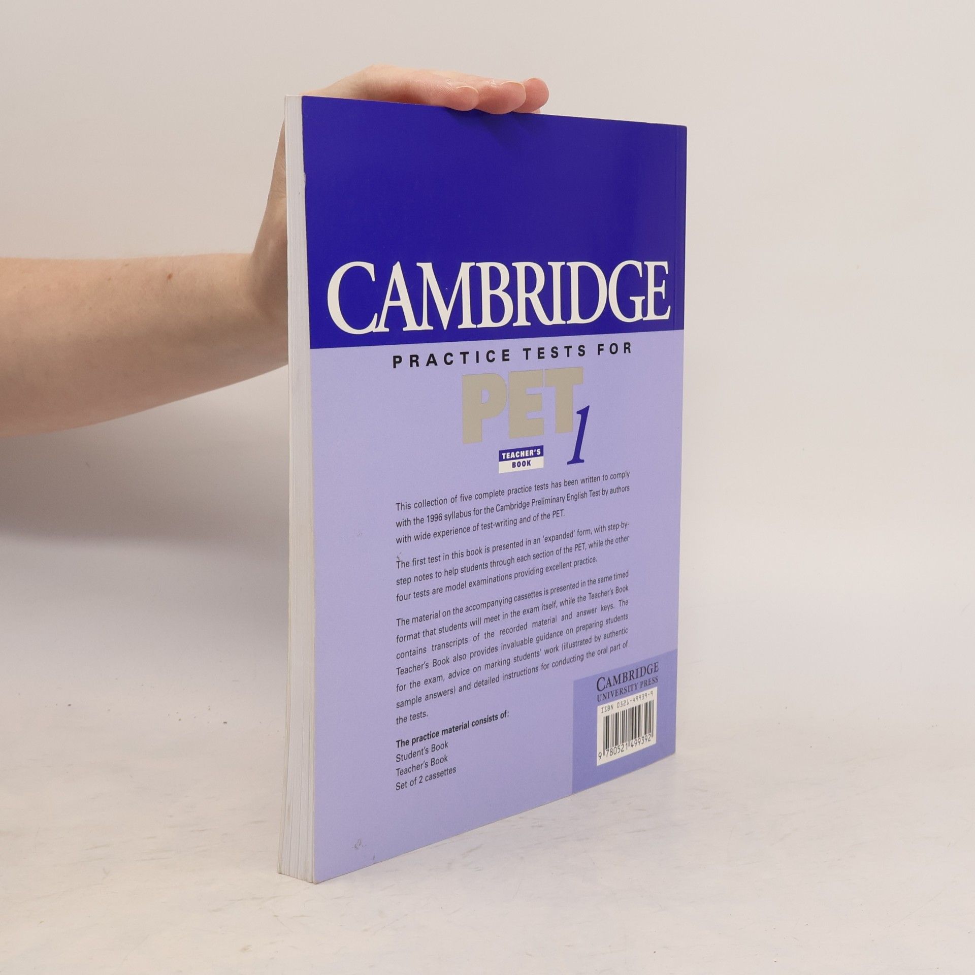 Louise Hashemi Cambridge Practice Tests for PET