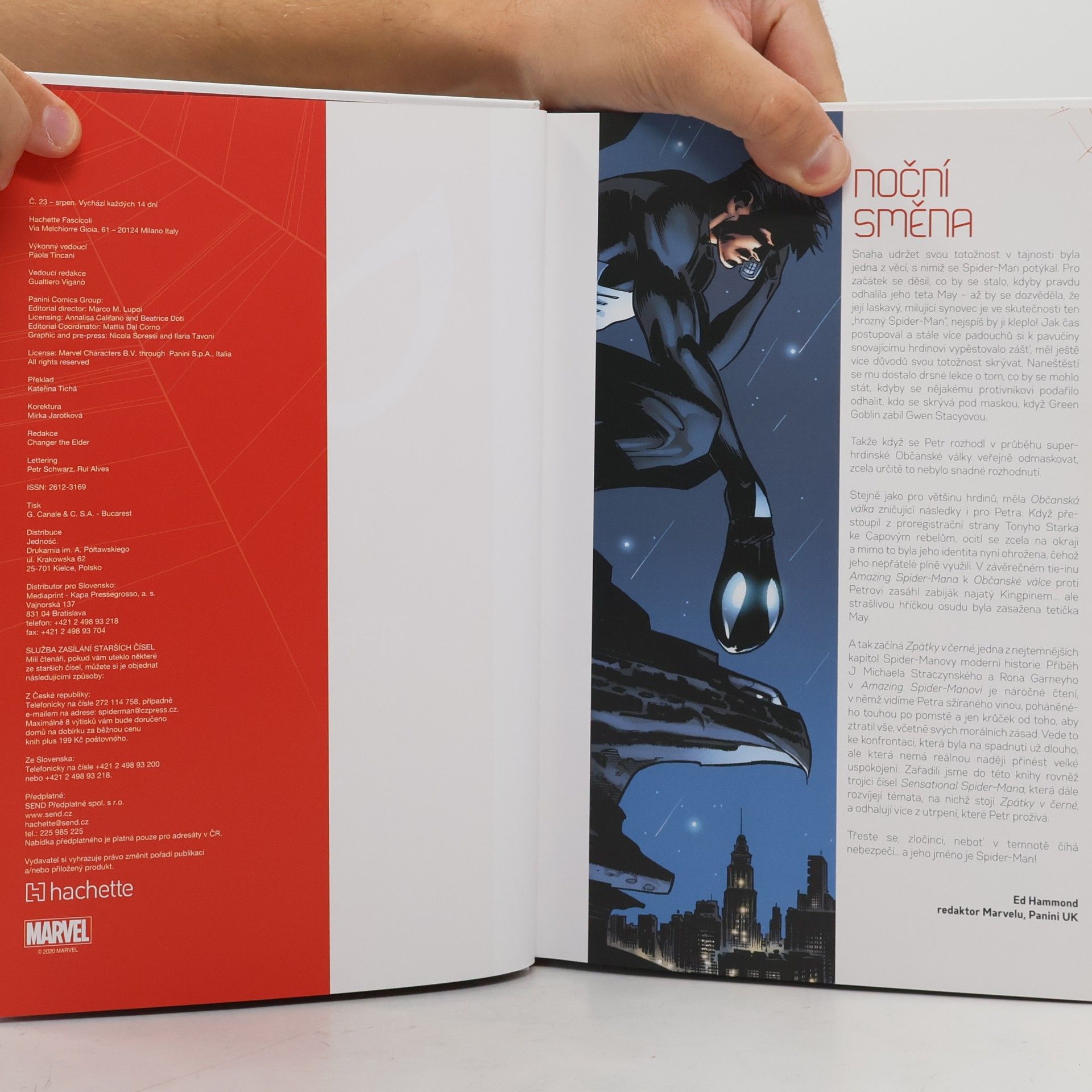 Clayton Crain Komiksový výběr Spider-Man 23. Zpátky v černé
