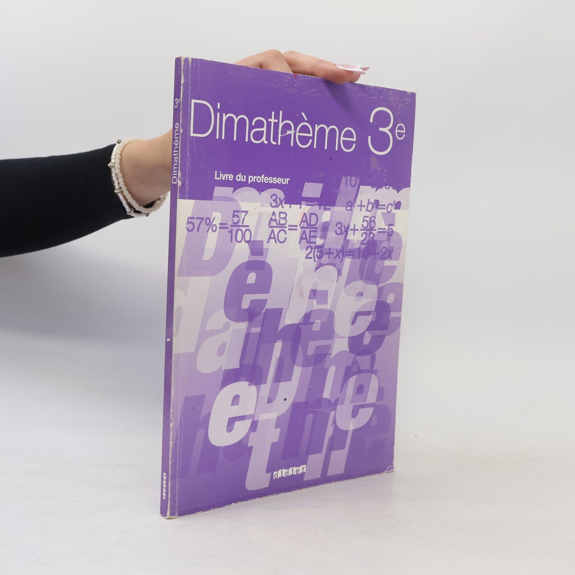 Xavier Andrieu Dimathème 3e (éd.2008) livre du professeur - version papier