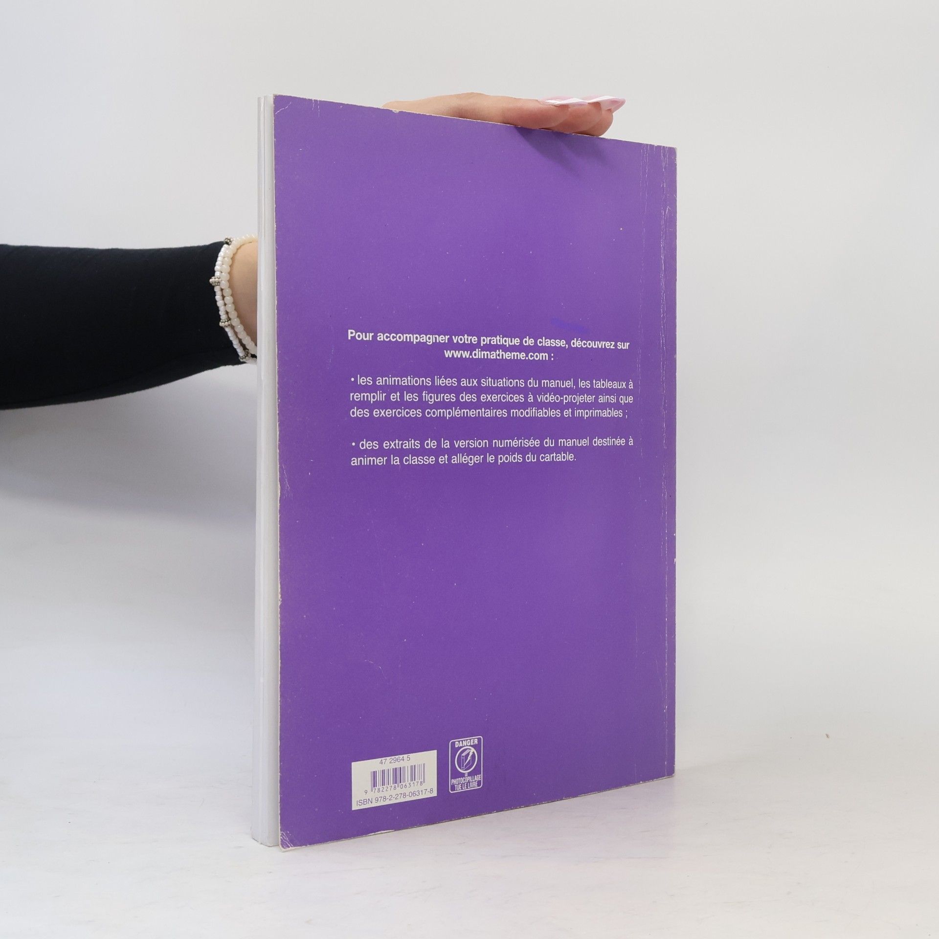 Xavier Andrieu Dimathème 3e (éd.2008) livre du professeur - version papier