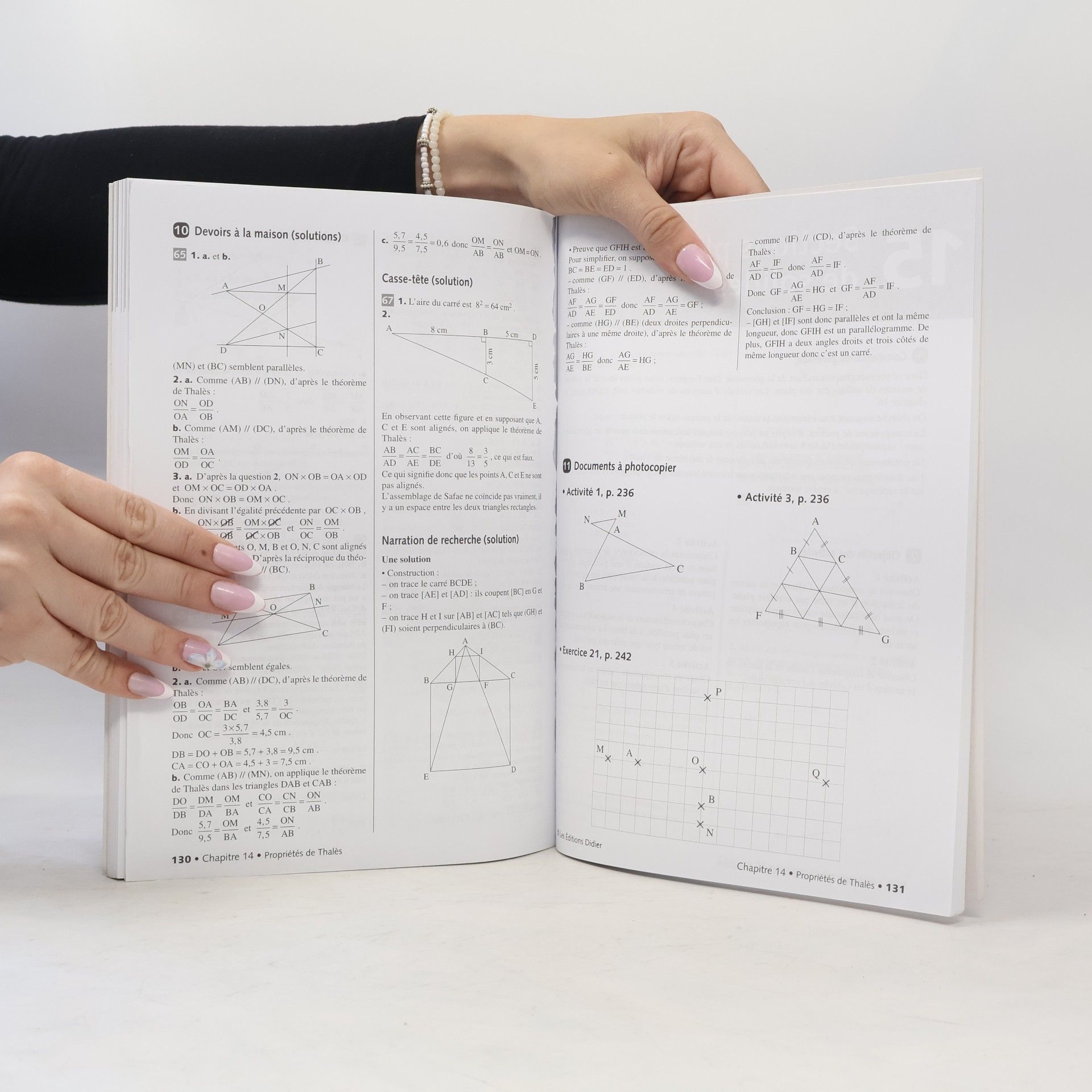 Xavier Andrieu Dimathème 3e (éd.2008) livre du professeur - version papier