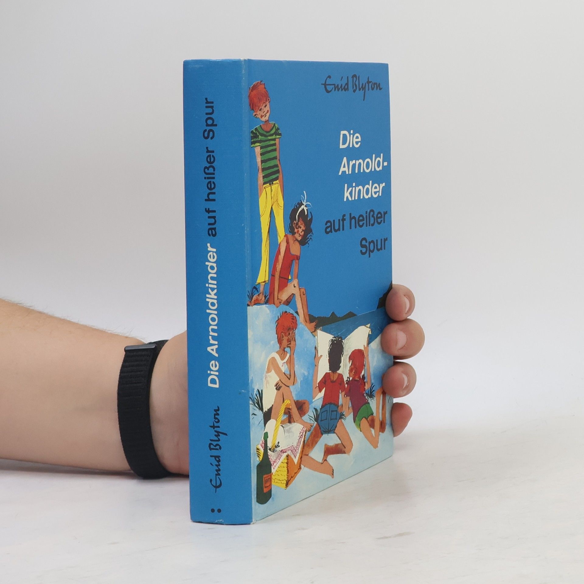 Enid Blyton Die verwegenen Vier auf heißer Spur. Eine spannende Geschichte für Jungen und Mädchen.