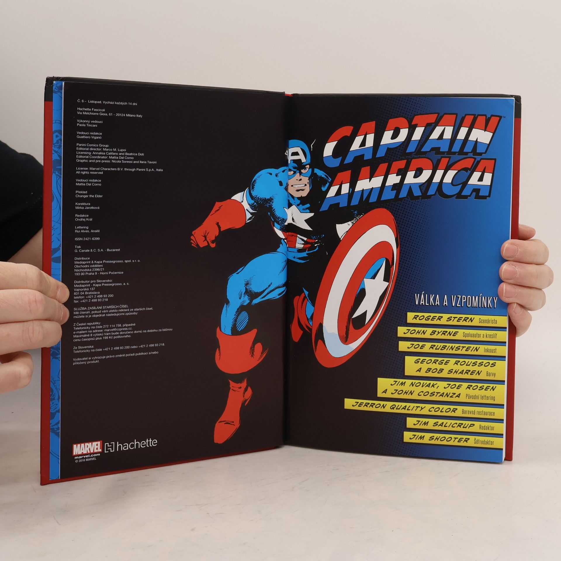 John Byrne Nejmocnější hrdinové Marvelu 6. Captain America