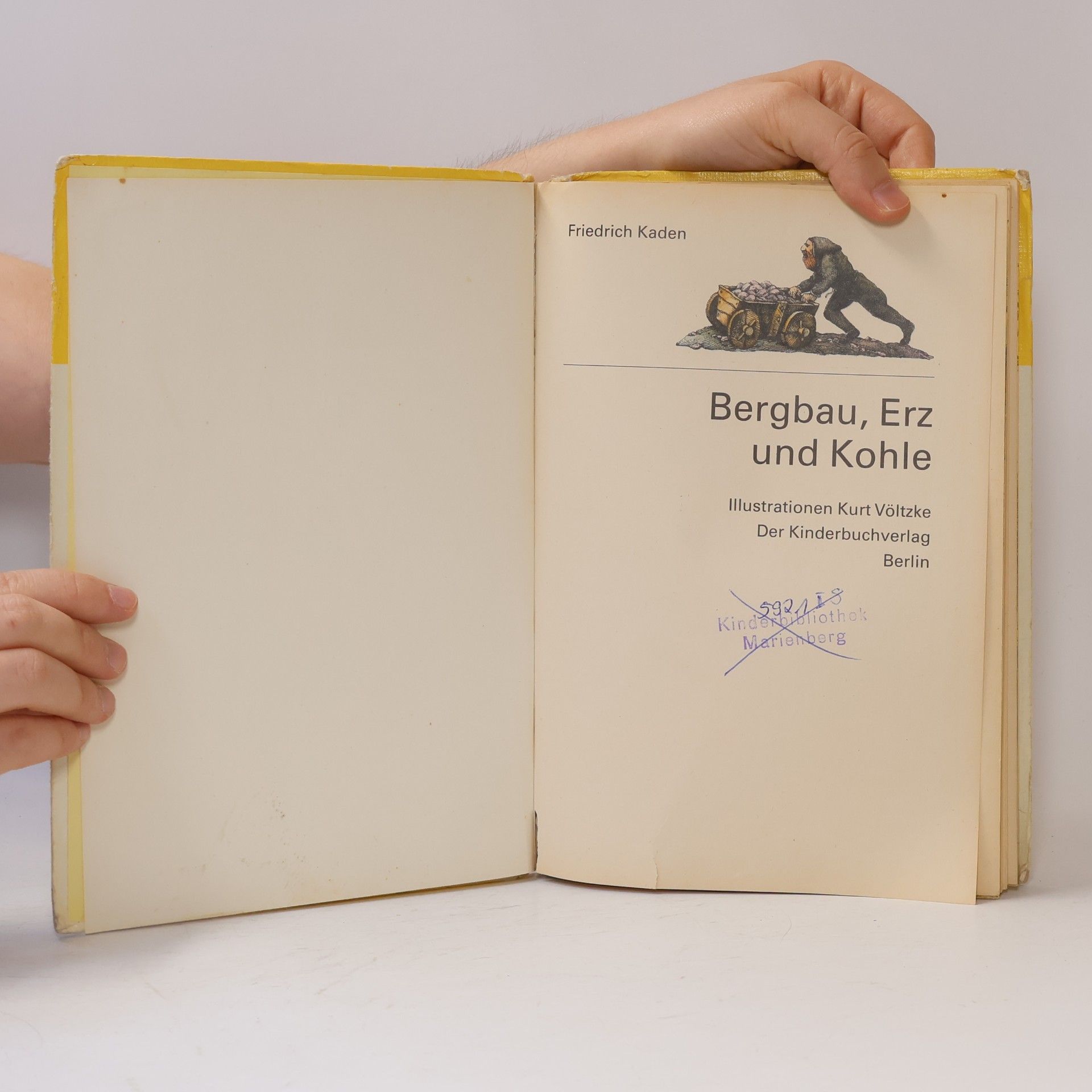 Friedrich Karl Drescher-Kaden Bergbau, Erz und Kohle