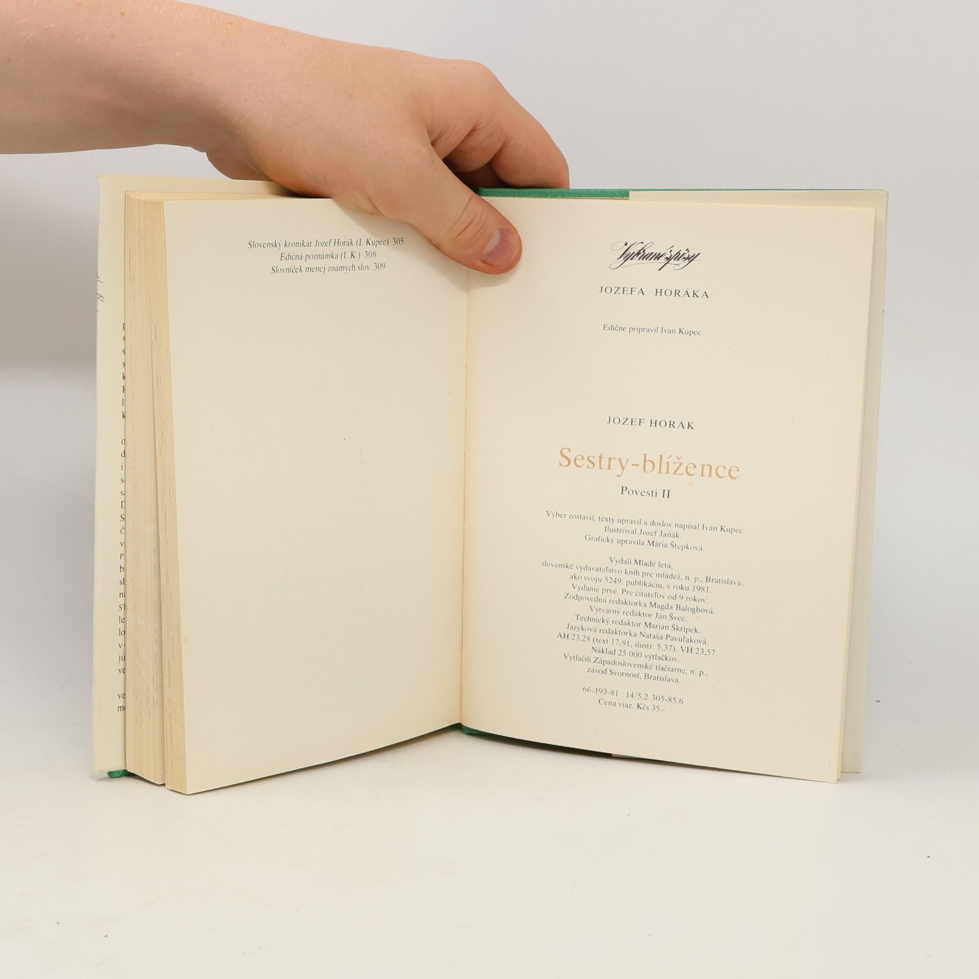 Jozef Horák Sestry-blížence