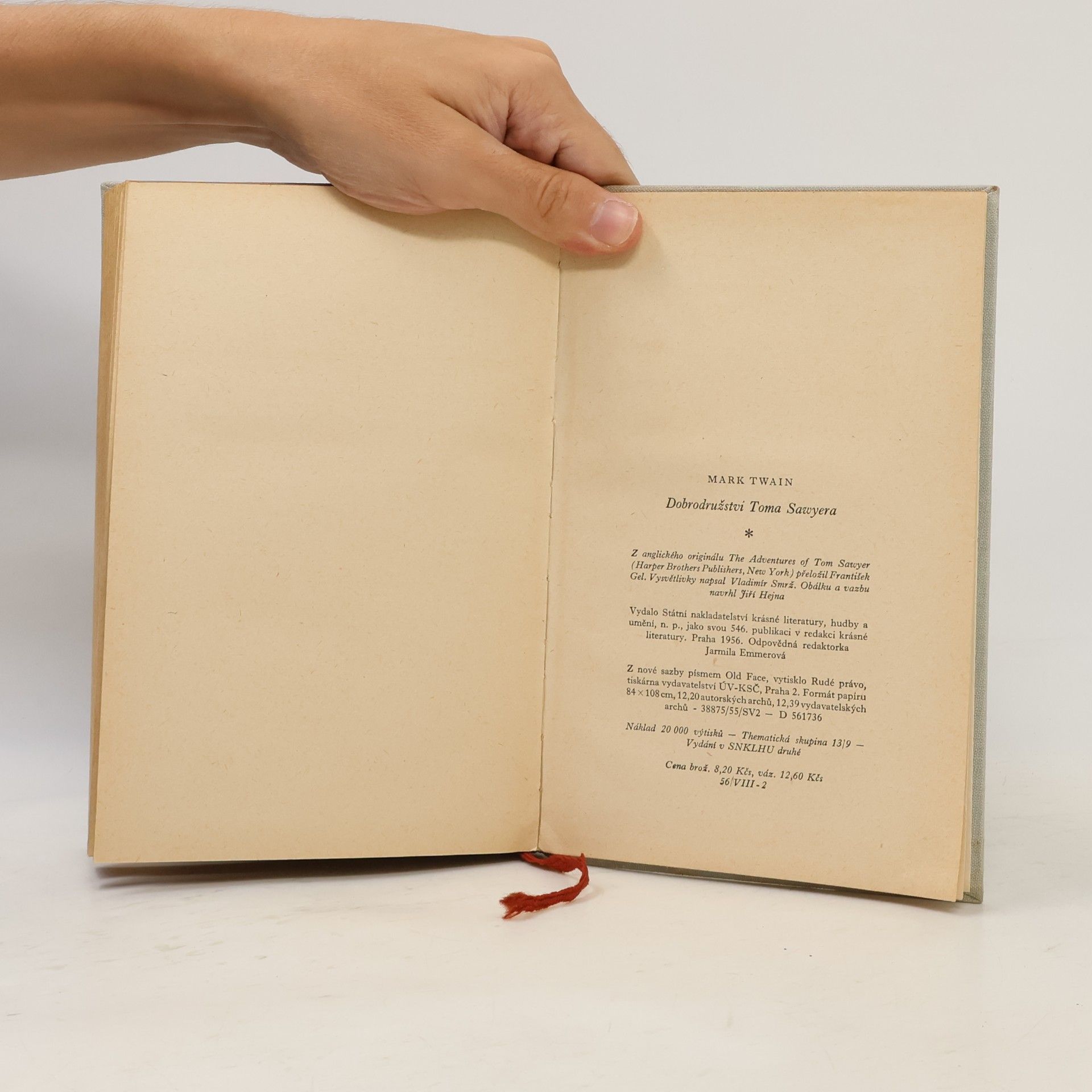 Mark Twain Dobrodružství Toma Sawyera